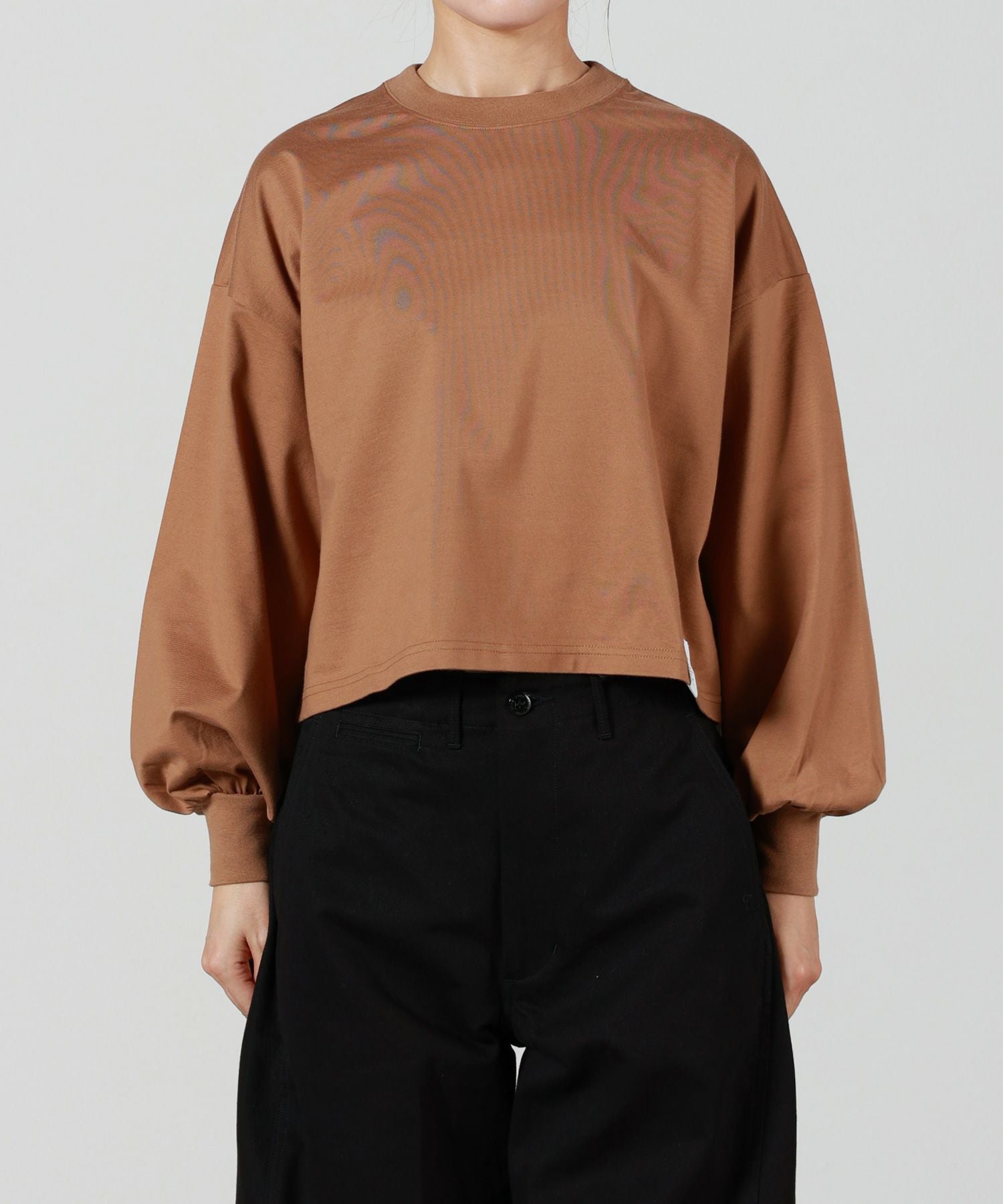 HYKE(ハイク)】 CROPPED LONG SLV TEE｜PARIGOT ONLINE（パリゴ