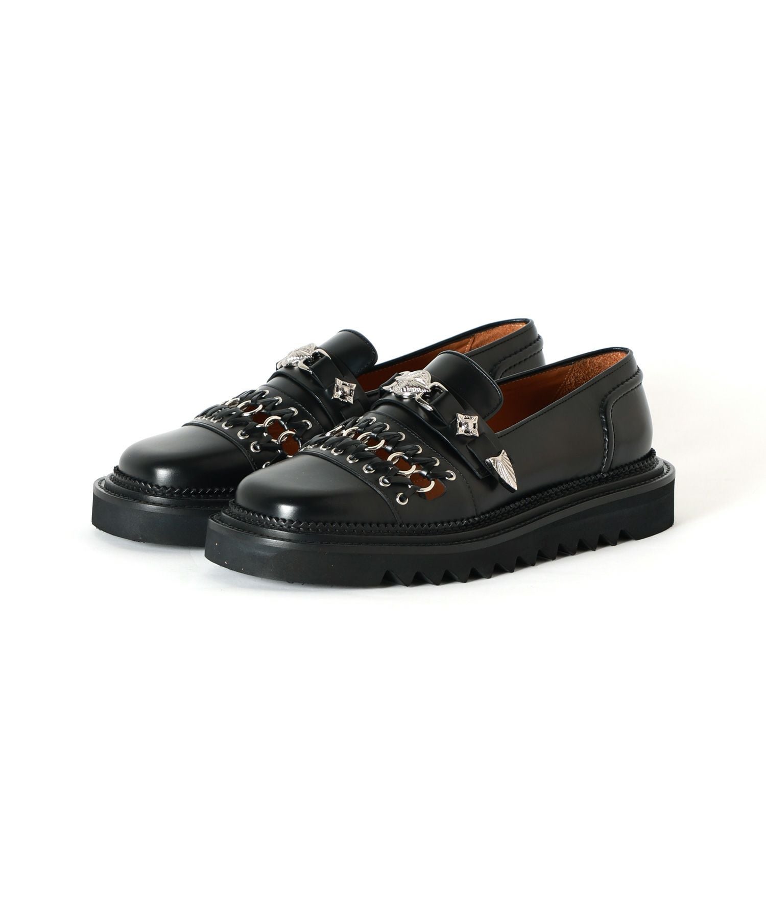 TOGA VIRILIS(トーガ ビリリース)】 RING METAL LOAFER｜PARIGOT