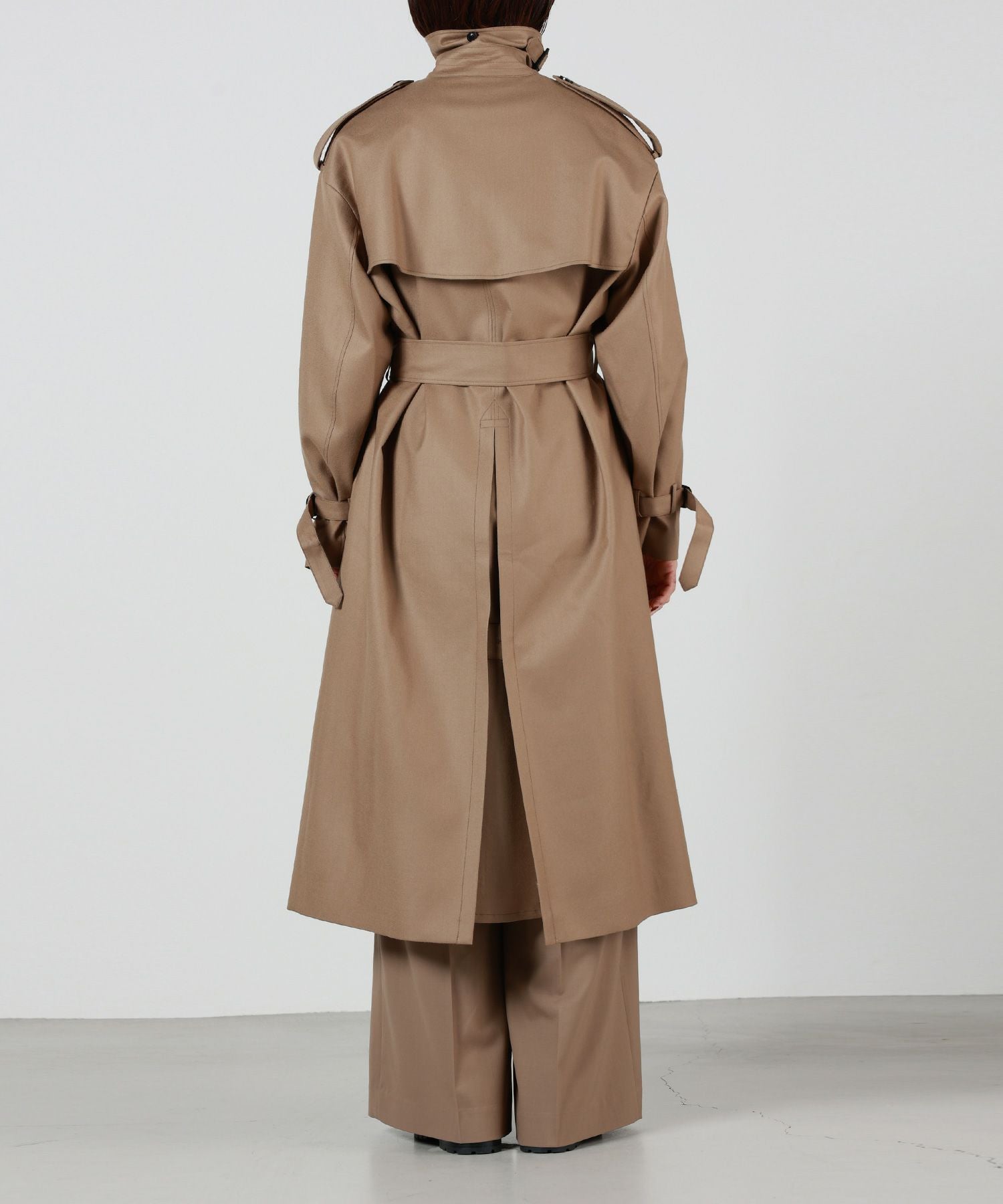 HYKE(ハイク)】FLANNEL TRENCH COAT｜PARIGOT ONLINE（パリゴオンライン）