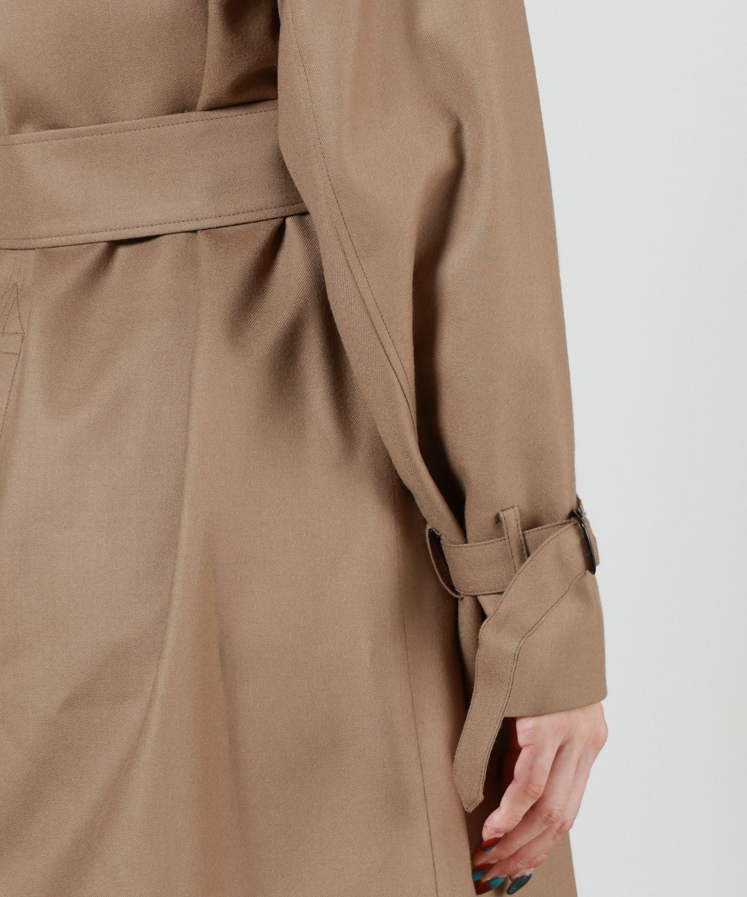 HYKE(ハイク)】FLANNEL TRENCH COAT｜PARIGOT ONLINE（パリゴオンライン）