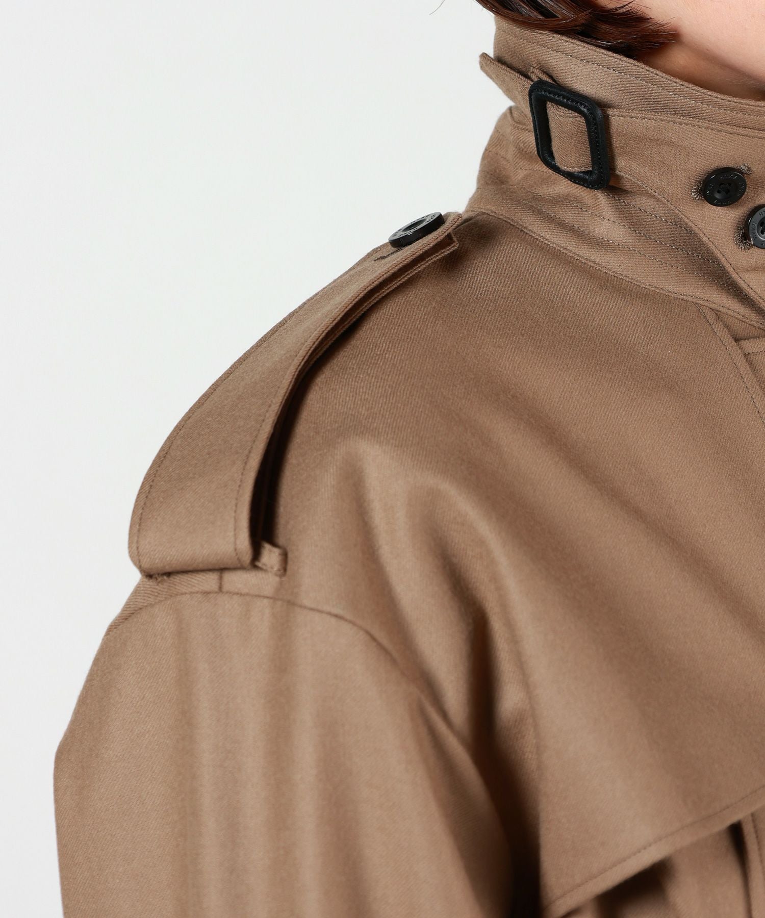 HYKE(ハイク)】FLANNEL TRENCH COAT｜PARIGOT ONLINE（パリゴオンライン）