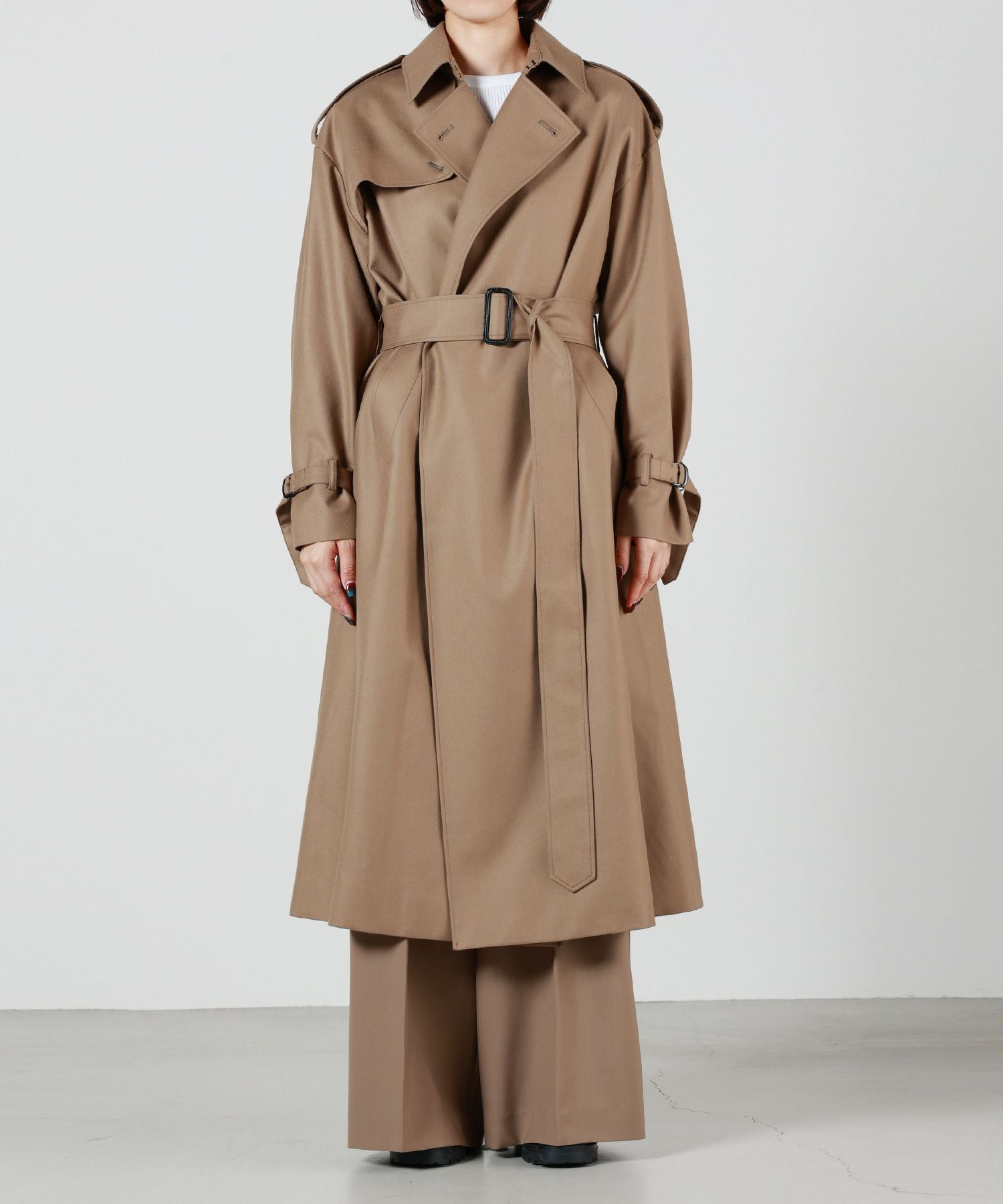 HYKE(ハイク)】FLANNEL TRENCH COAT｜PARIGOT ONLINE（パリゴオンライン）