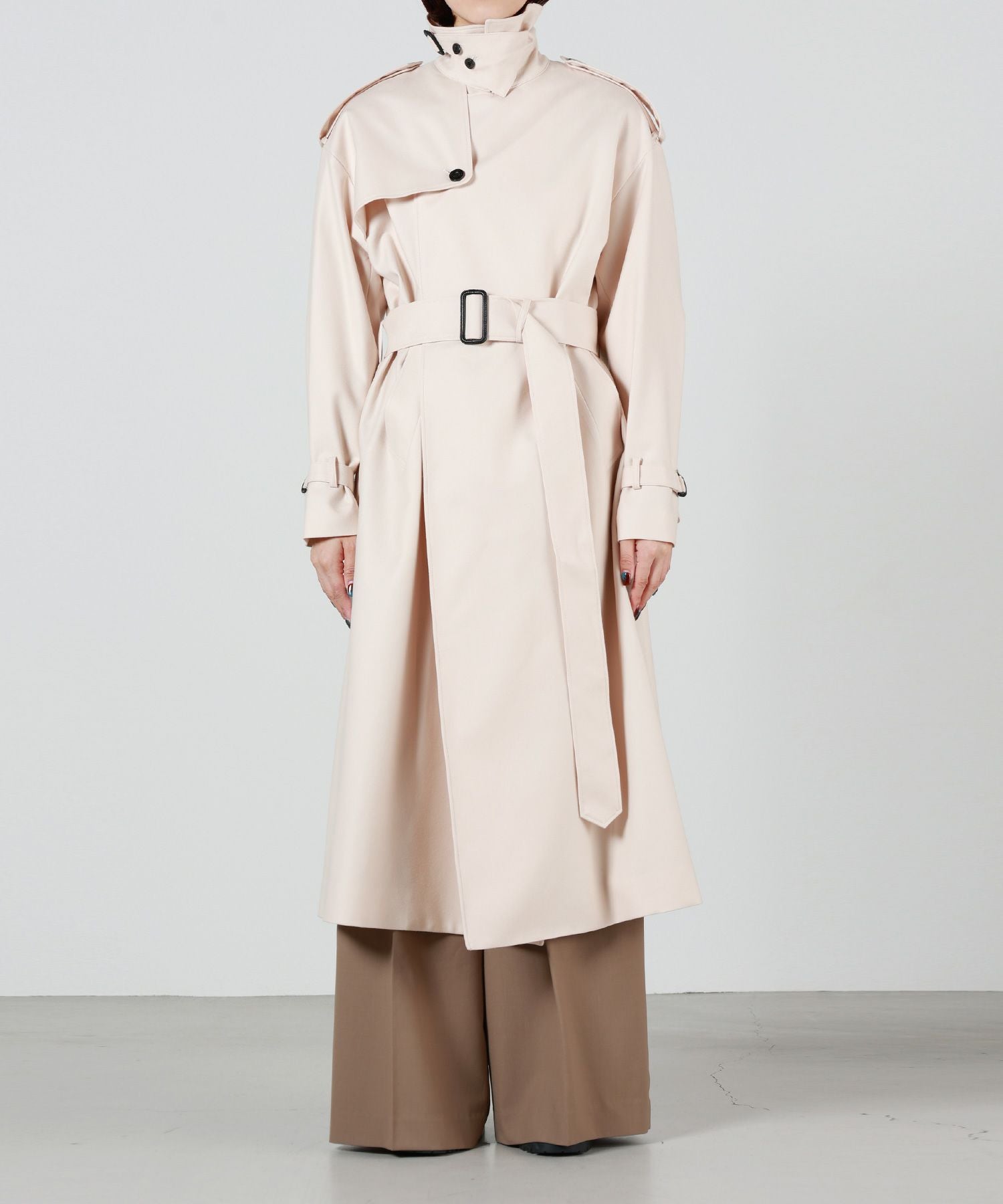 HYKE(ハイク)】FLANNEL TRENCH COAT｜PARIGOT ONLINE（パリゴオンライン）