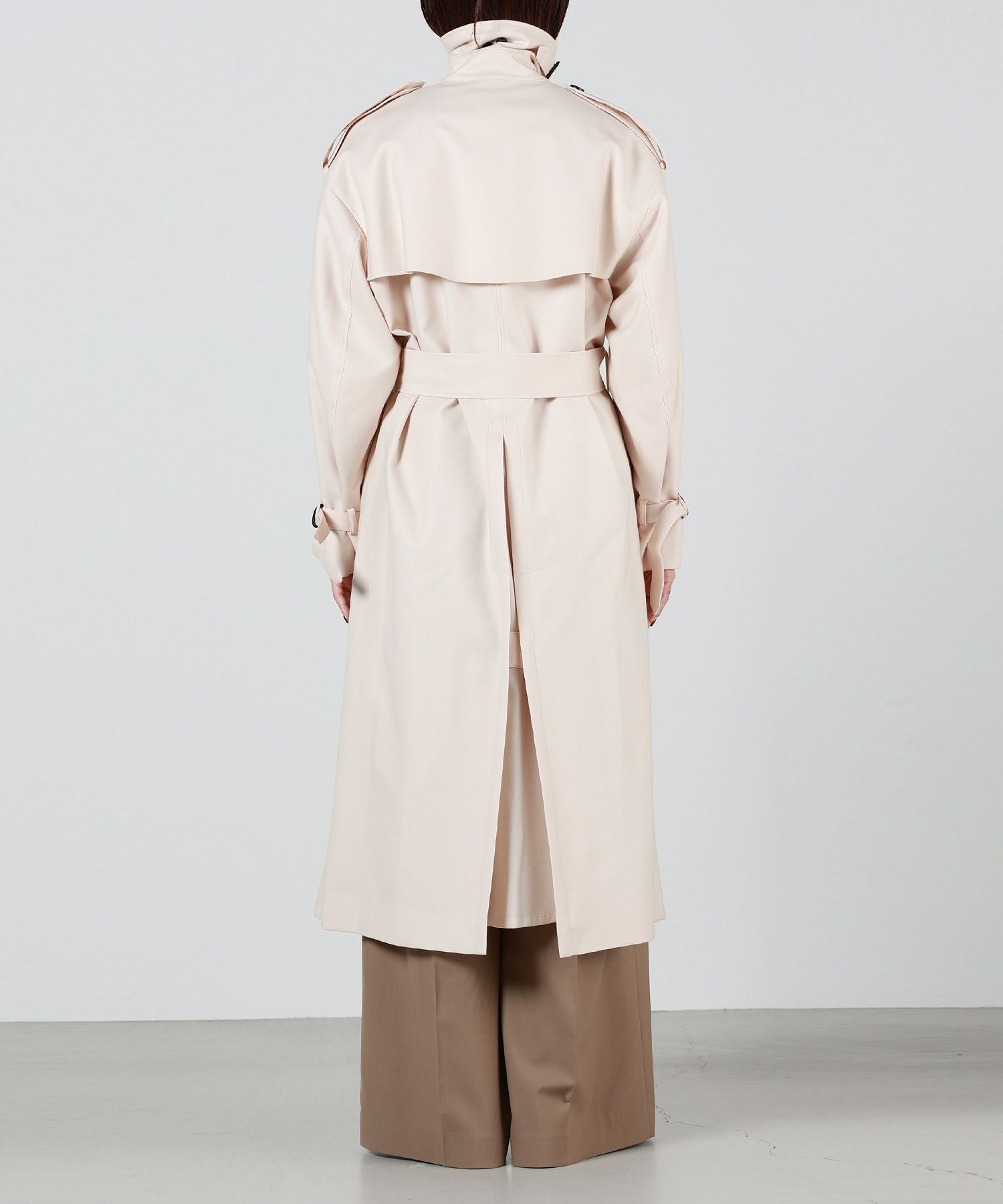 HYKE(ハイク)】FLANNEL TRENCH COAT｜PARIGOT ONLINE（パリゴオンライン）