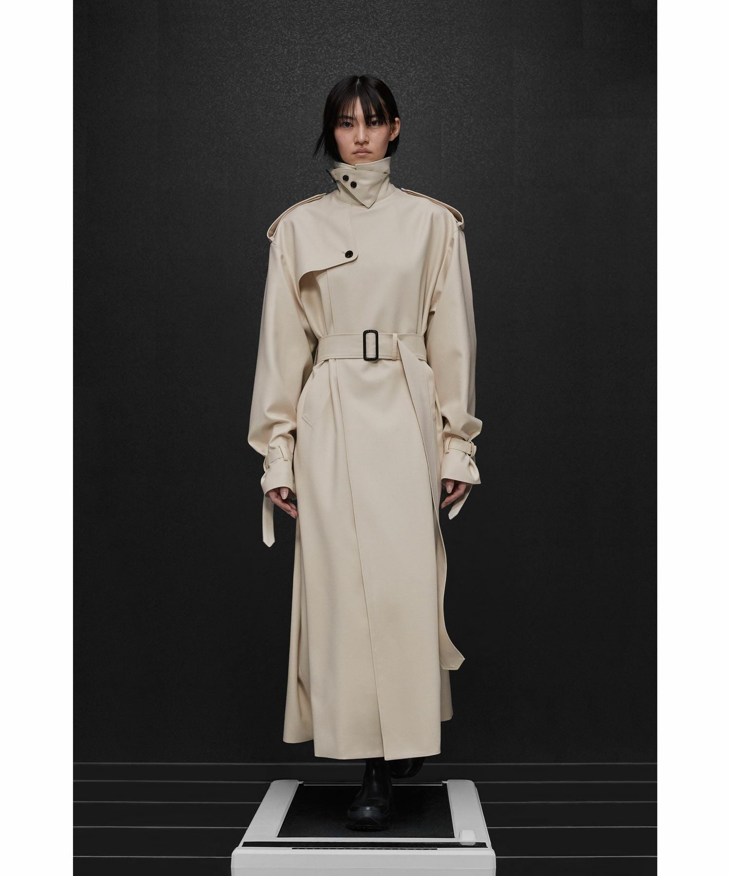 HYKE(ハイク)】FLANNEL TRENCH COAT｜PARIGOT ONLINE（パリゴオンライン）