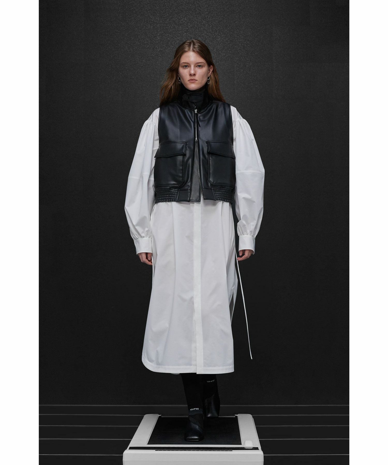 HYKE(ハイク)】ECO-LEATHER VEST｜PARIGOT ONLINE（パリゴオンライン）