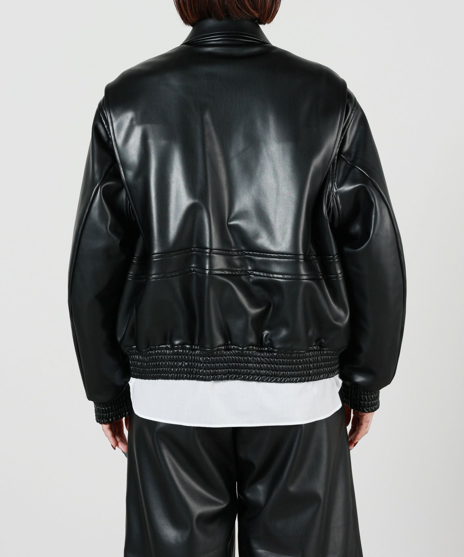 HYKE(ハイク)】ECO-LEATHER JACKET｜PARIGOT ONLINE（パリゴオンライン）