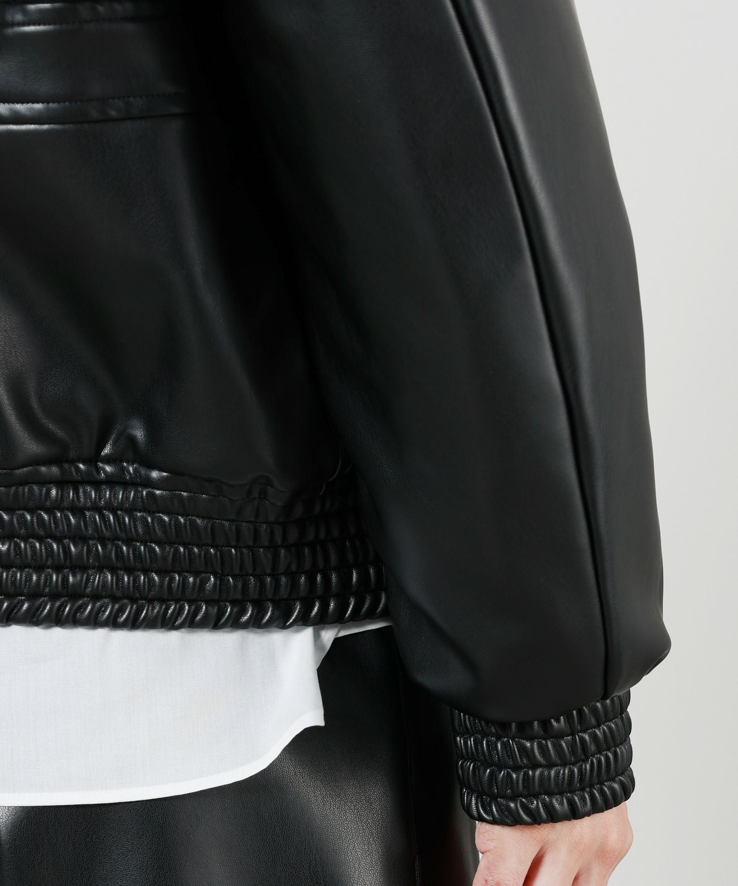 HYKE(ハイク)】ECO-LEATHER JACKET｜PARIGOT ONLINE（パリゴオンライン）