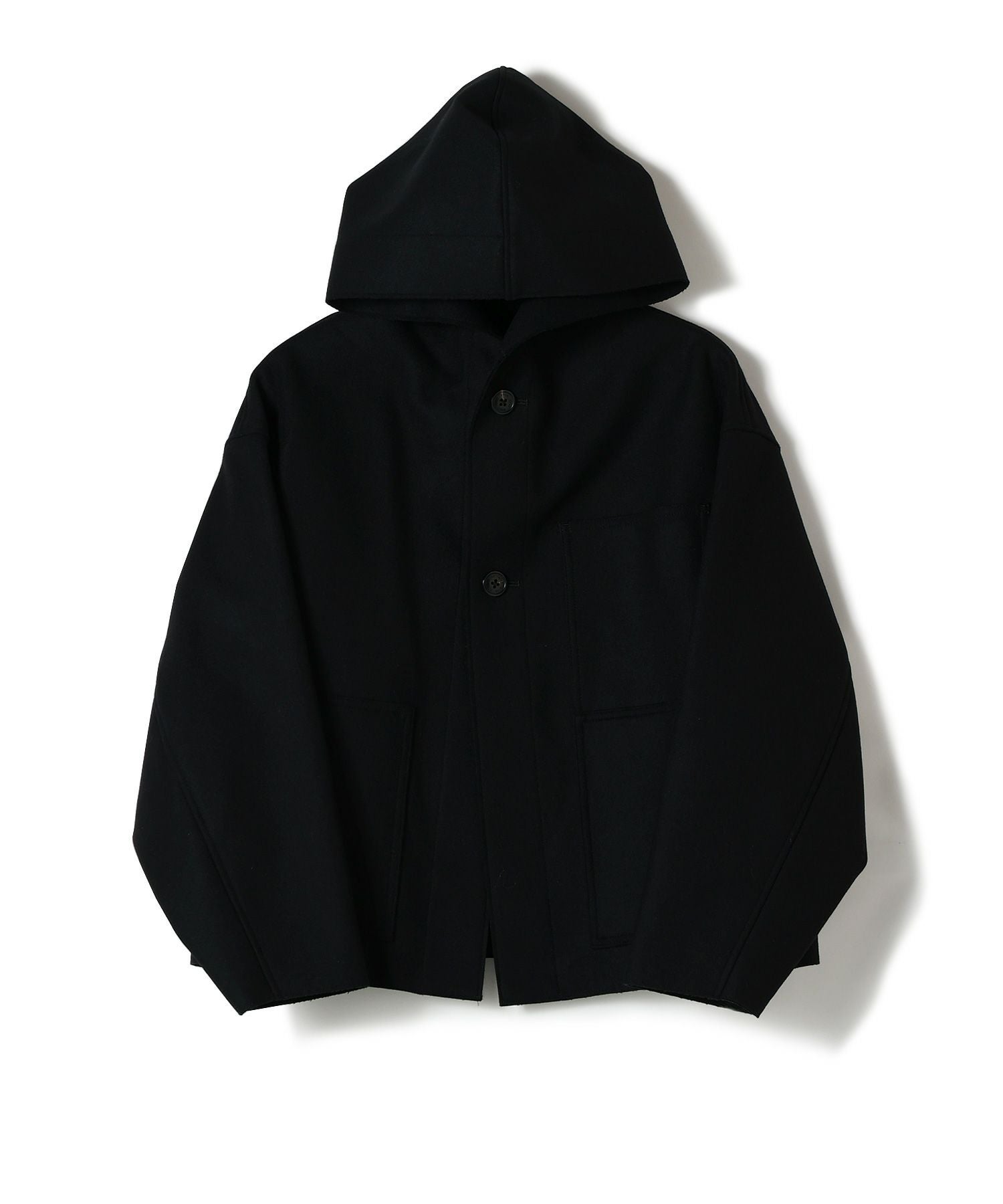 ハイク　HYKE melton hooded work coat MELTON HOODED WORK COAT 17530 | HYKE