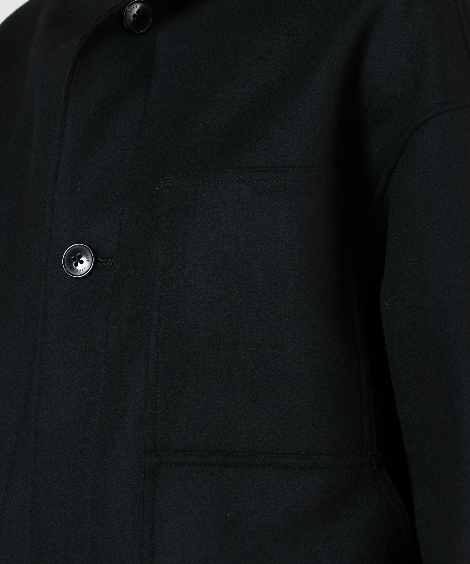 HYKE(ハイク)】MELTON HOODED WORK JACKET｜PARIGOT ONLINE（パリゴ