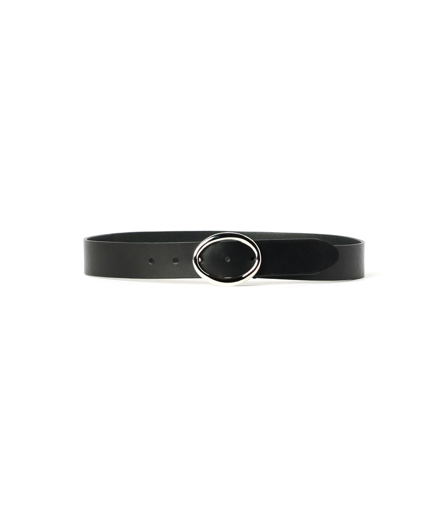 PHOTOCOPIEU(フォトコピュー)】 OVAL BUCKLE LEATHER BELT BABEL