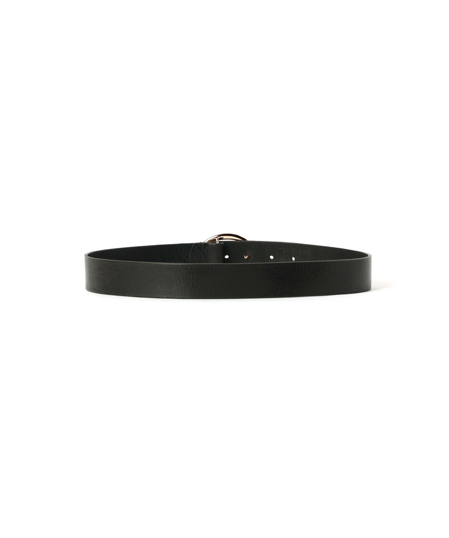 本日限定価格 PHOTOCOPIEU（フォトコピュー) ポケットベルト PHOTOCOPIEU(フォトコピュー)】 OVAL BUCKLE LEATHER BELT BABEL
