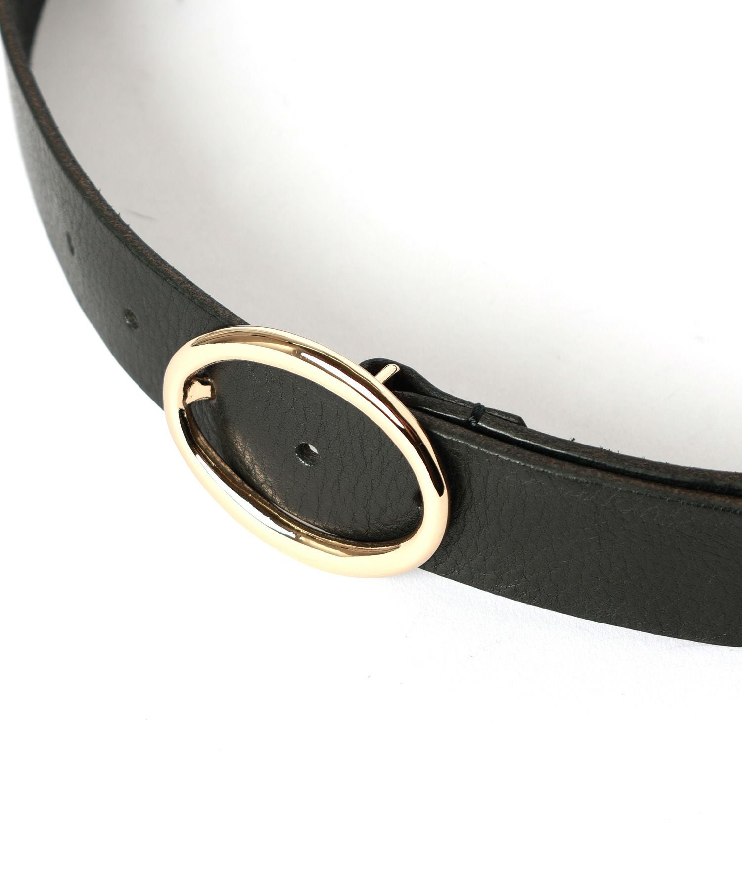 本日限定価格 PHOTOCOPIEU（フォトコピュー) ポケットベルト PHOTOCOPIEU(フォトコピュー)】 OVAL BUCKLE LEATHER BELT BABEL