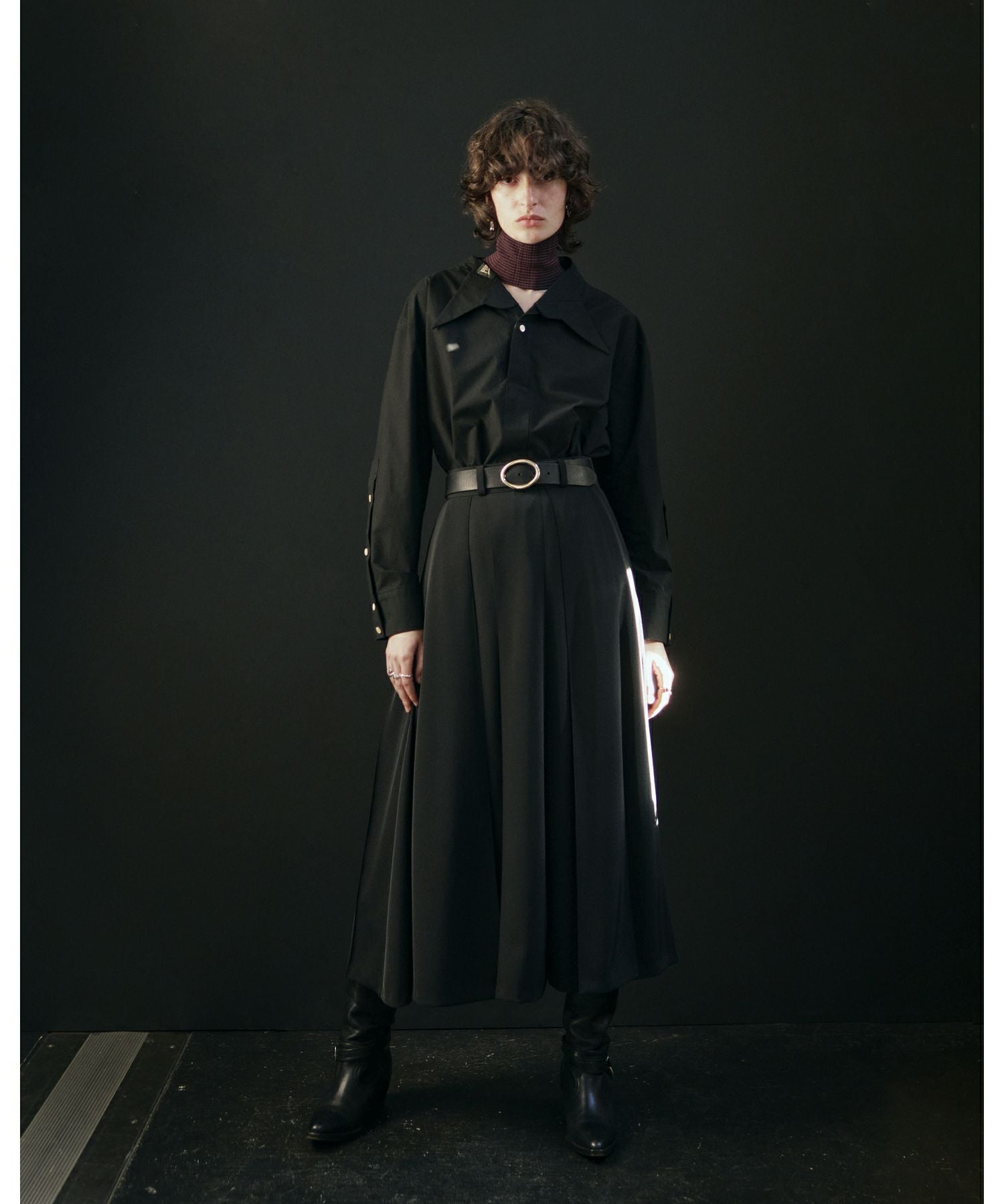 本日限定価格 PHOTOCOPIEU（フォトコピュー) ポケットベルト PHOTOCOPIEU(フォトコピュー)】 OVAL BUCKLE LEATHER BELT BABEL