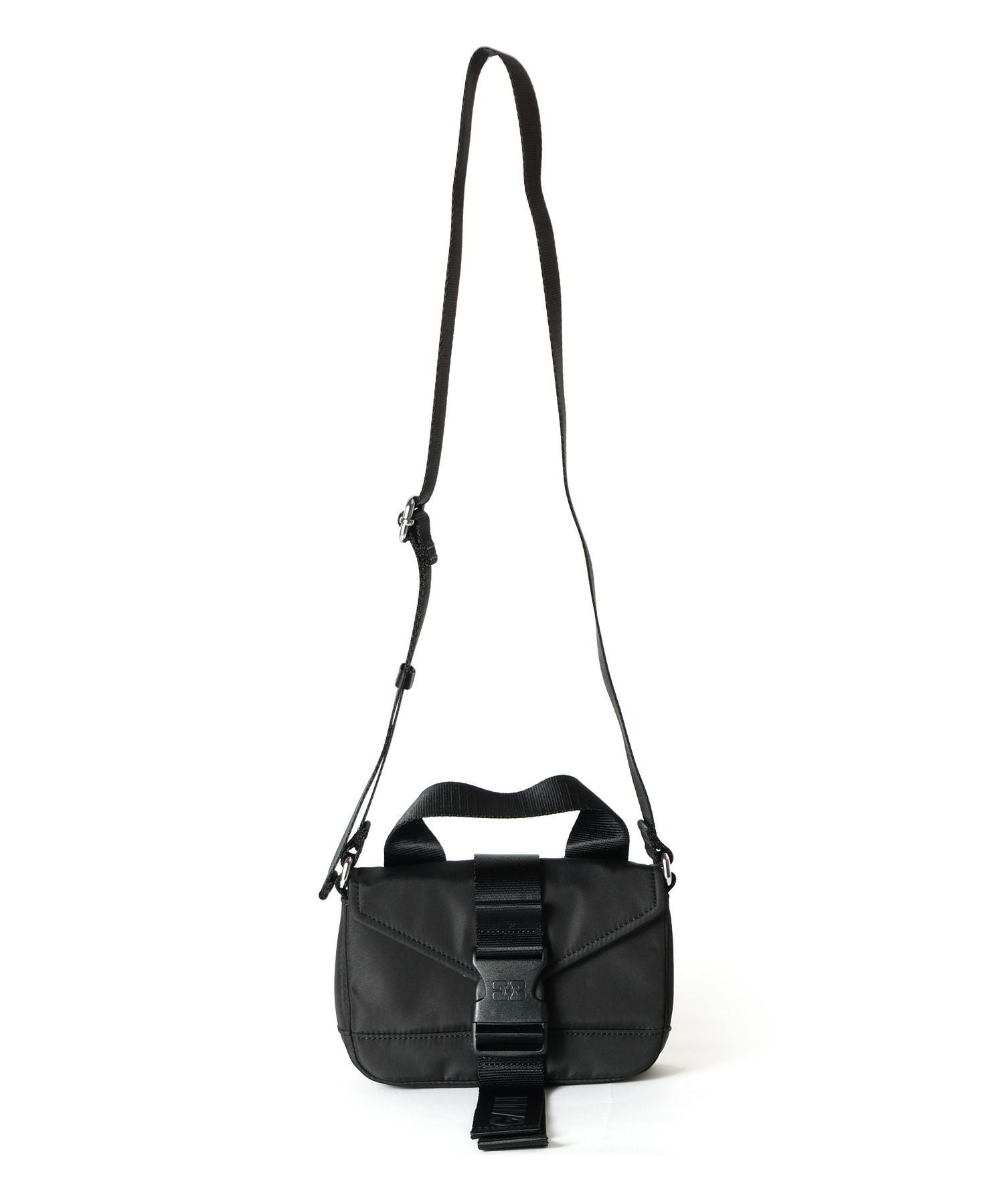 GANNI(ガニー)】 Recycled Tech Mini Satchel Bag｜PARIGOT ONLINE