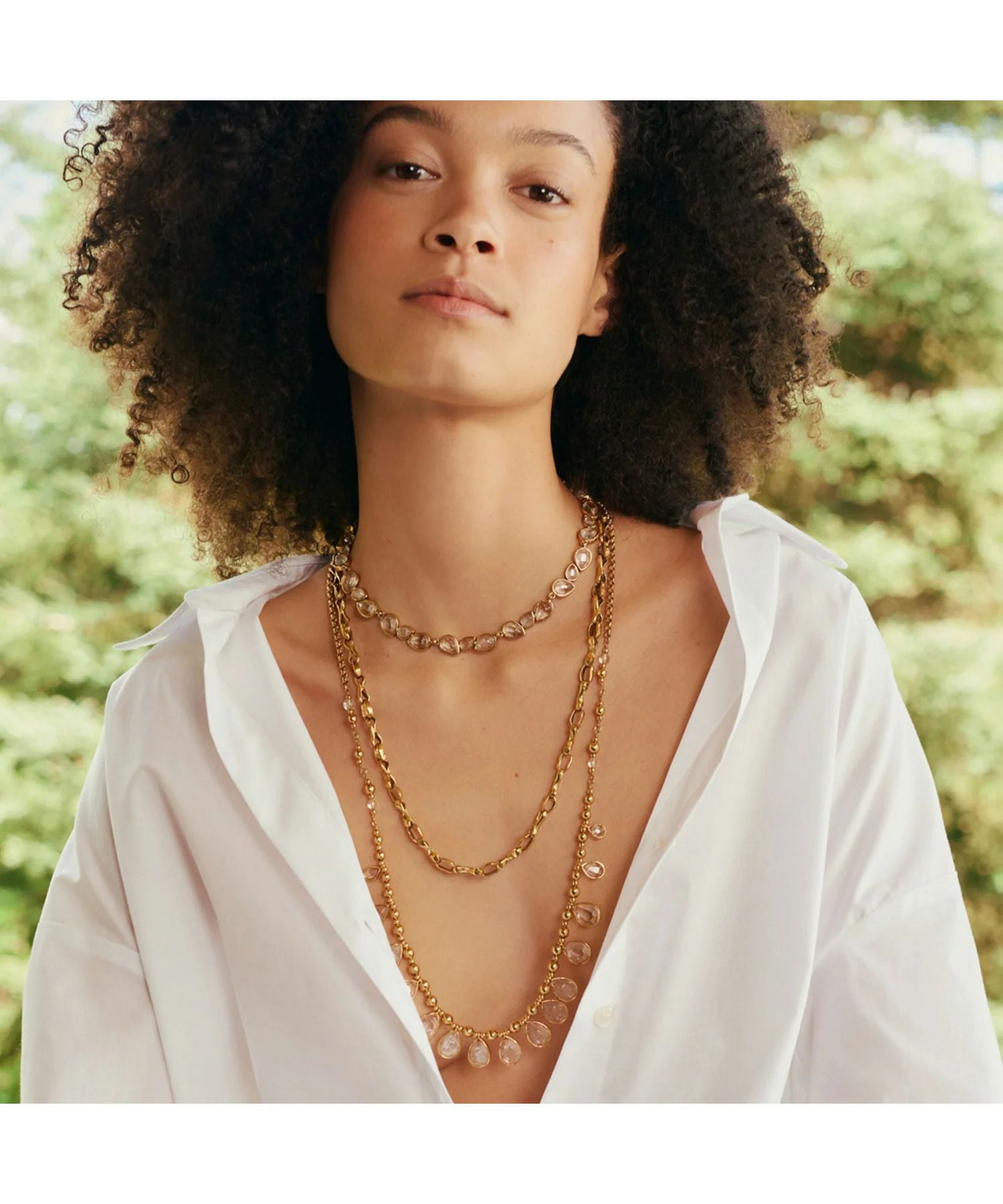GOOSSENS Paris(ゴッサンスパリ)】 Cachemire Necklace｜PARIGOT