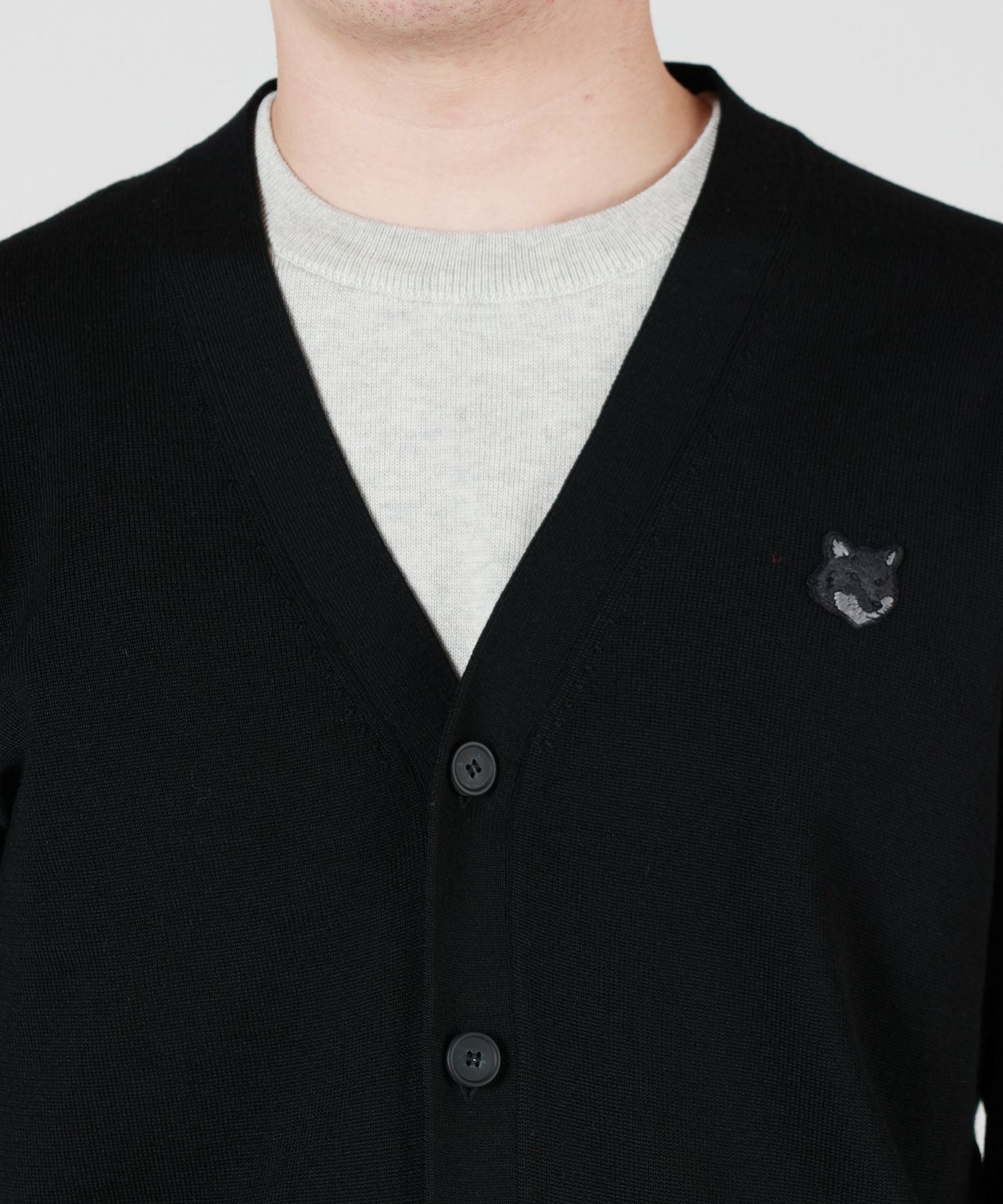 MAISON KITSUNE(メゾンキツネ)】 ボールド フォックスヘッド パッチ
