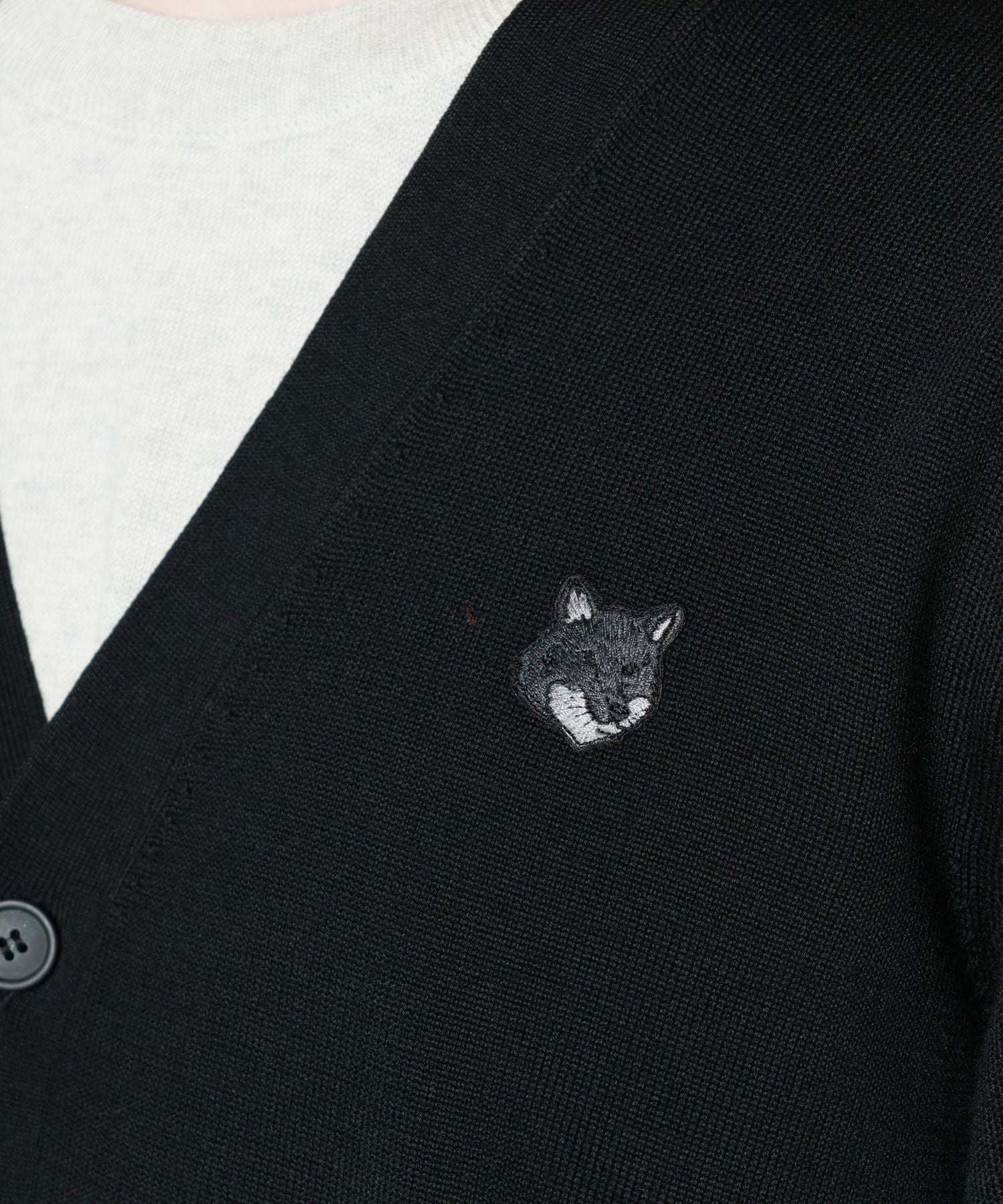 MAISON KITSUNE(メゾンキツネ)】 ボールド フォックスヘッド パッチ