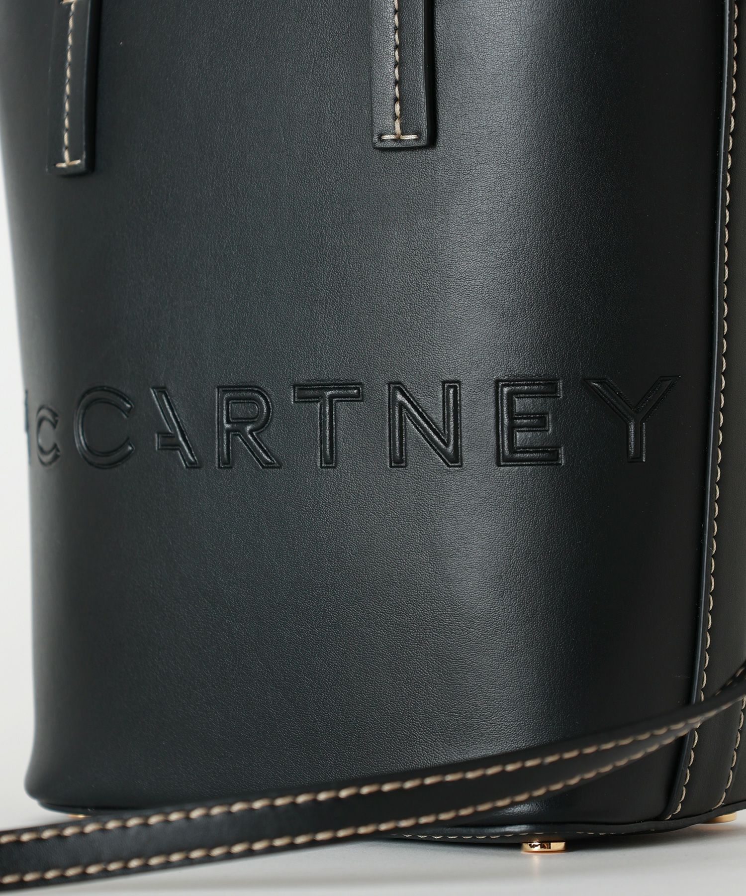 STELLA McCARTNEY(ステラ・マッカートニー)】 ロゴ バケット バッグ