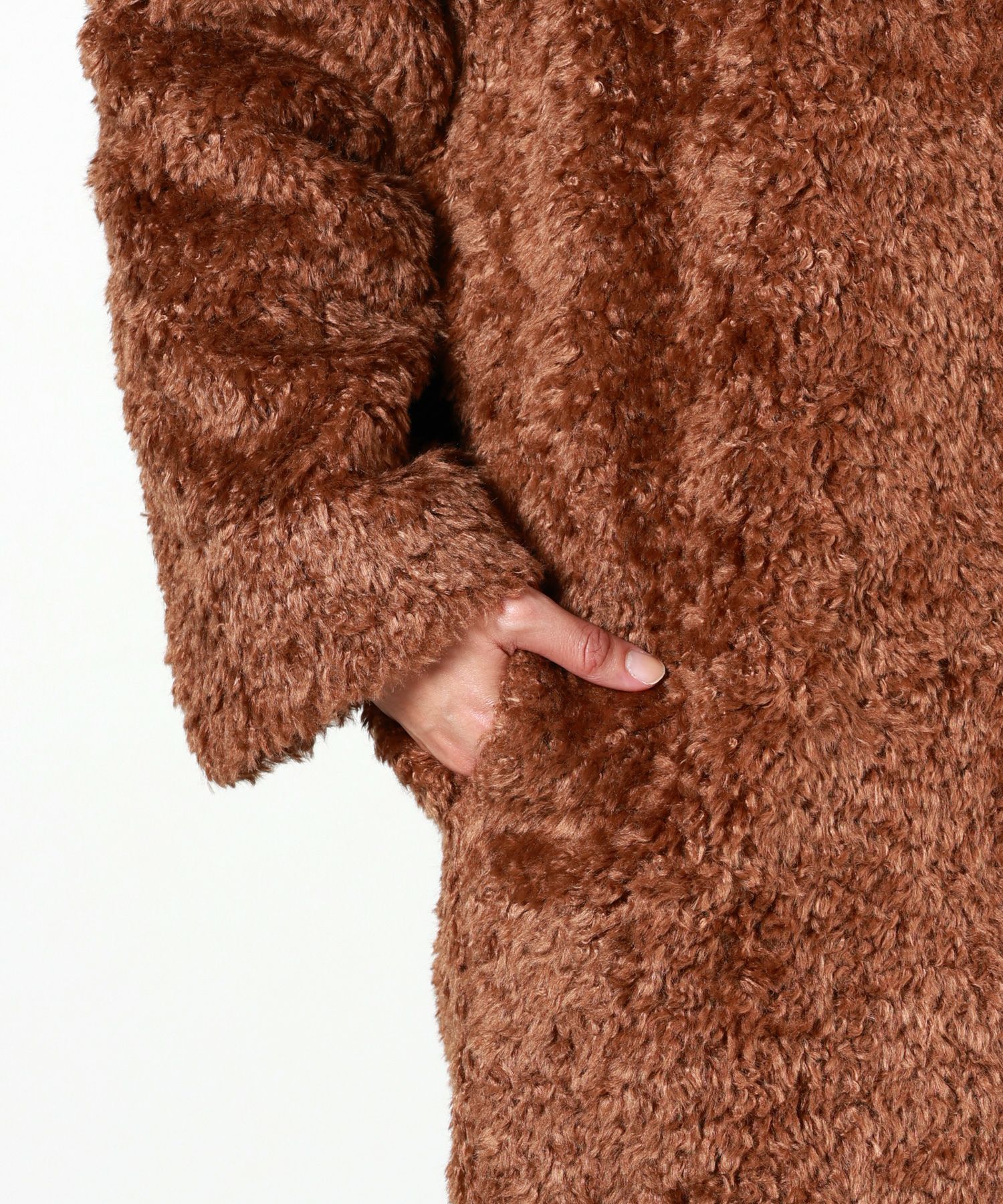 HERNO(ヘルノ)】CURLY FAUX FUR COAT｜PARIGOT ONLINE（パリゴオンライン）