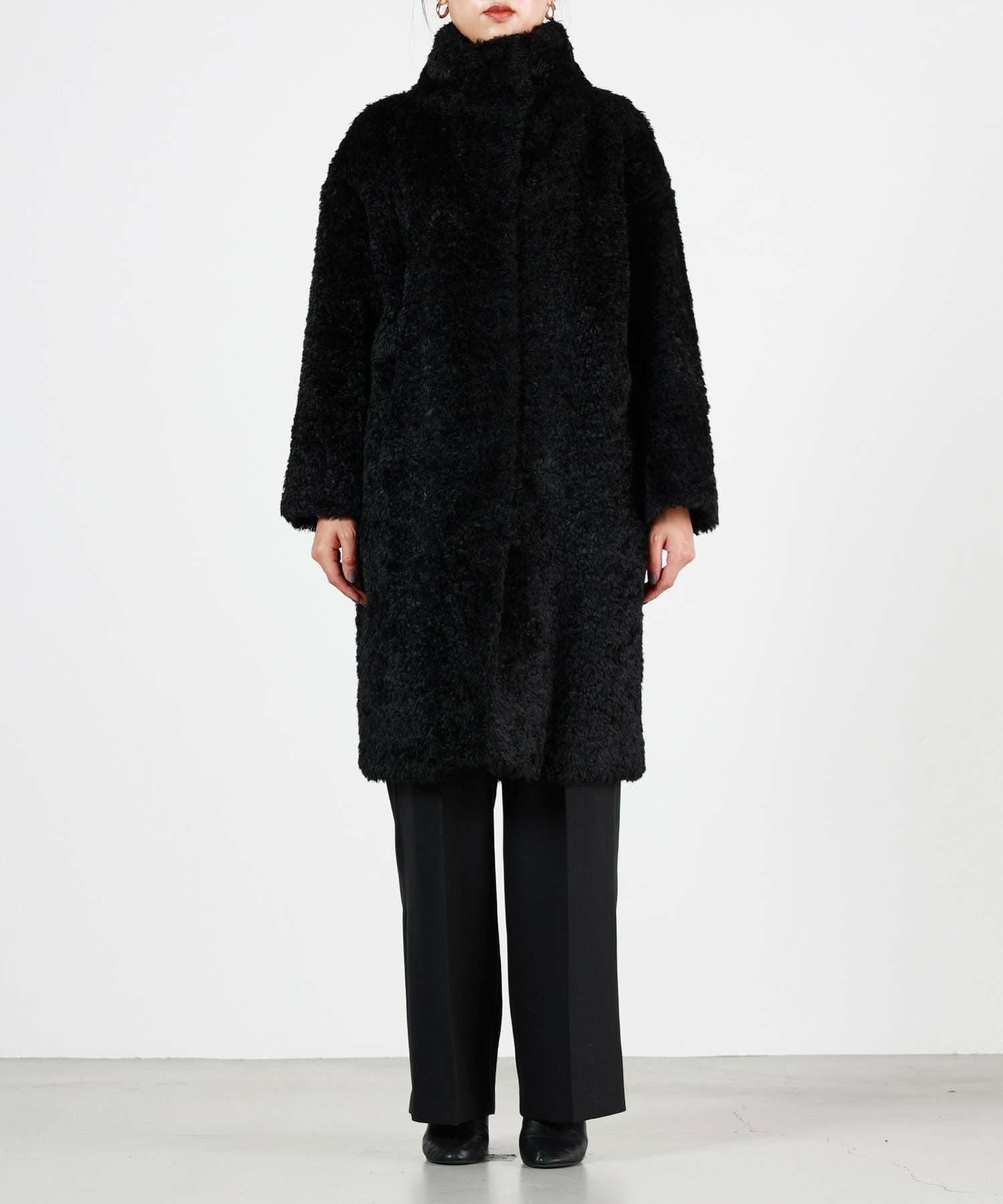 HERNO(ヘルノ)】CURLY FAUX FUR COAT｜PARIGOT ONLINE（パリゴオンライン）