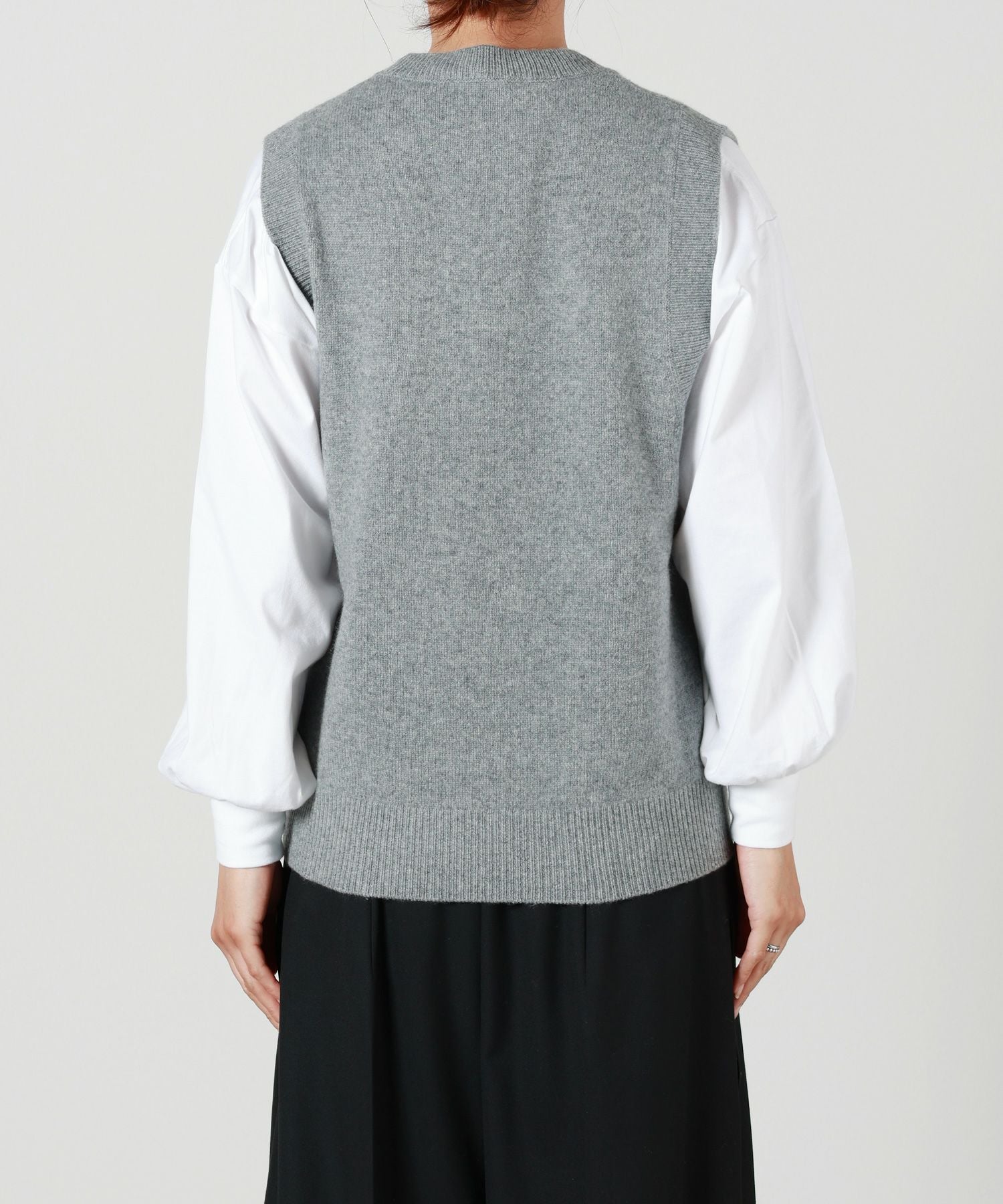 HYKE(ハイク)】 LAMBSWOOL VEST｜PARIGOT ONLINE（パリゴオンライン）