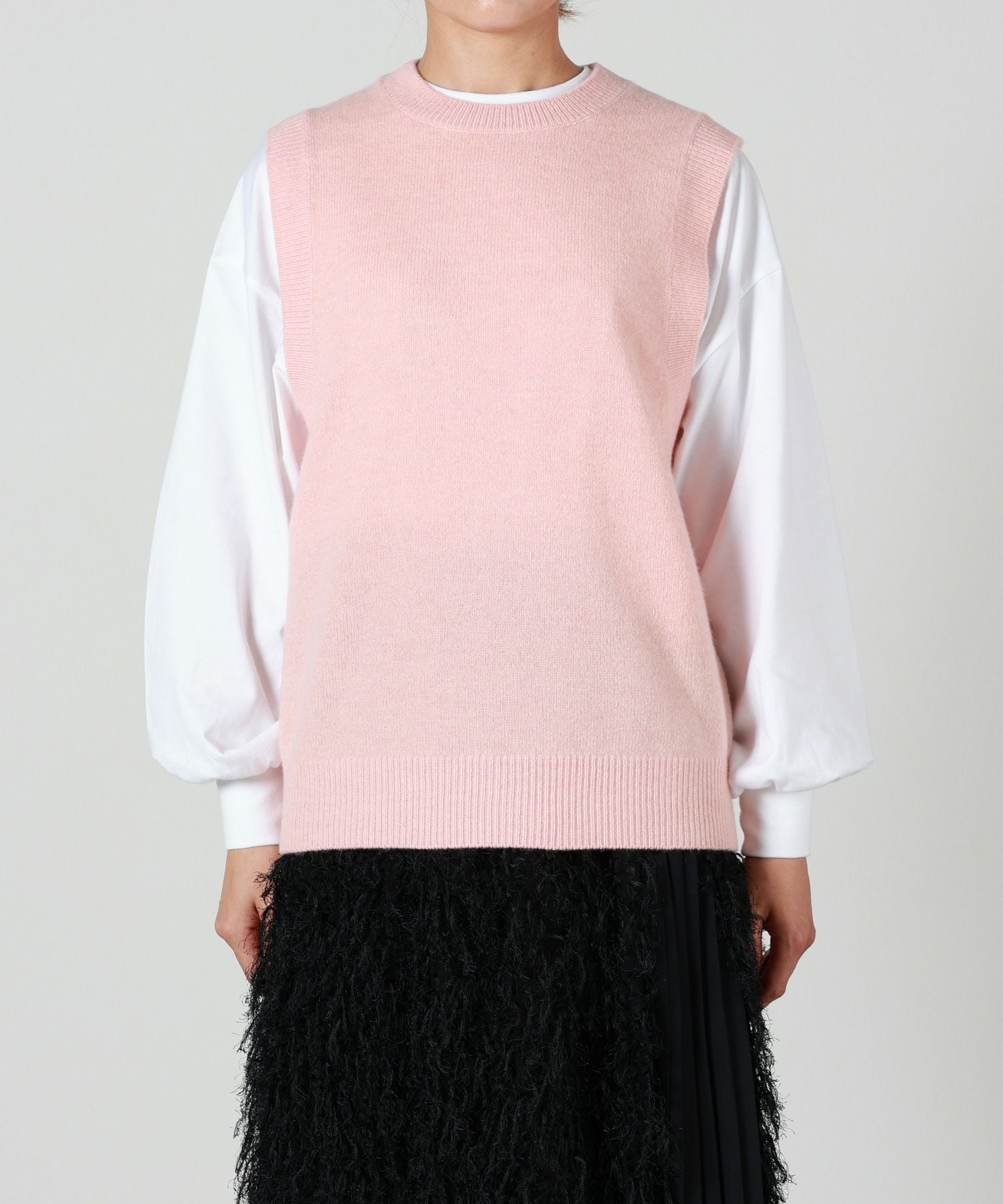 HYKE(ハイク)】 LAMBSWOOL VEST｜PARIGOT ONLINE（パリゴオンライン）
