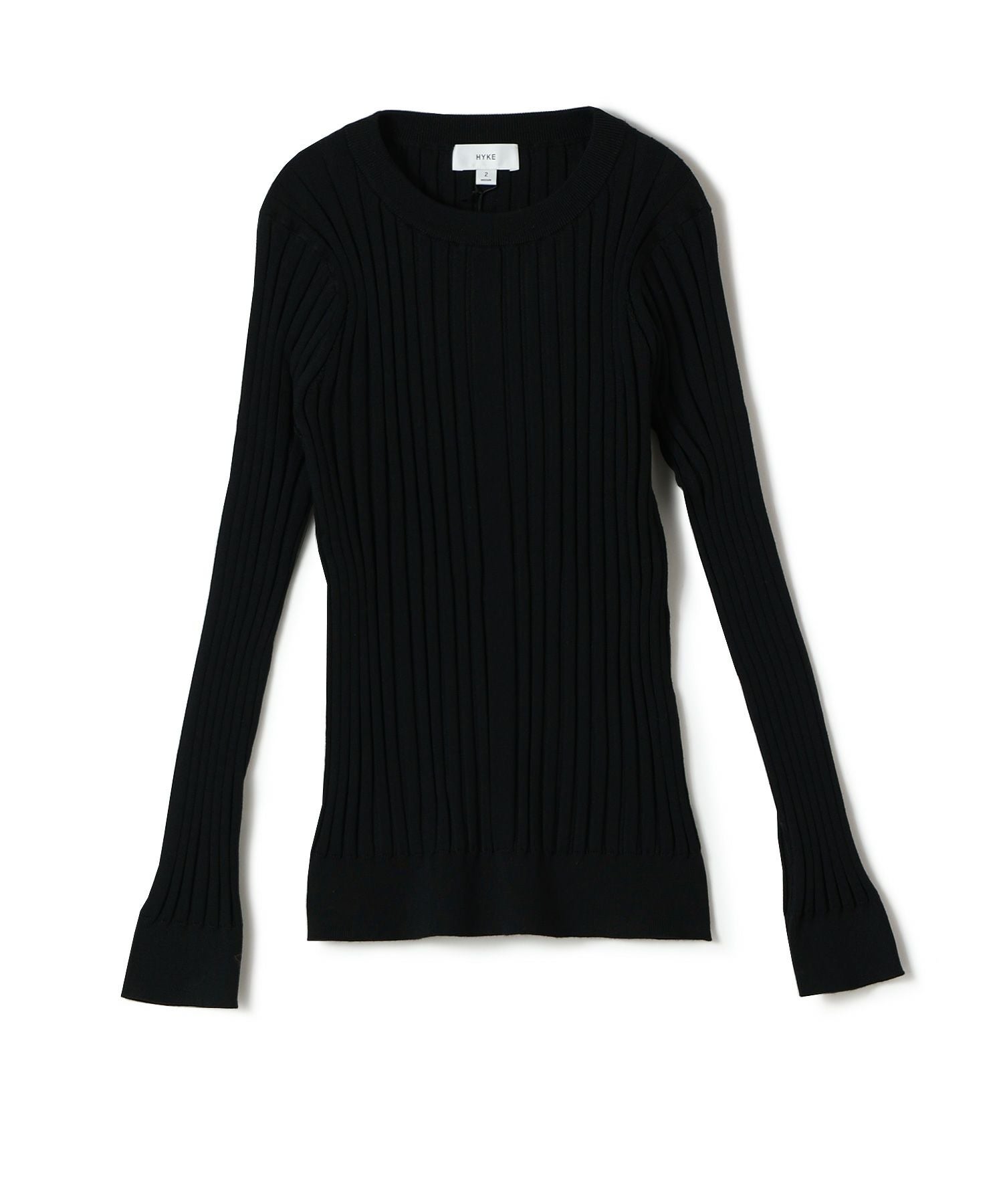 HYKE(ハイク)】 WIDE RIBBED SWEATER｜PARIGOT ONLINE（パリゴオンライン）