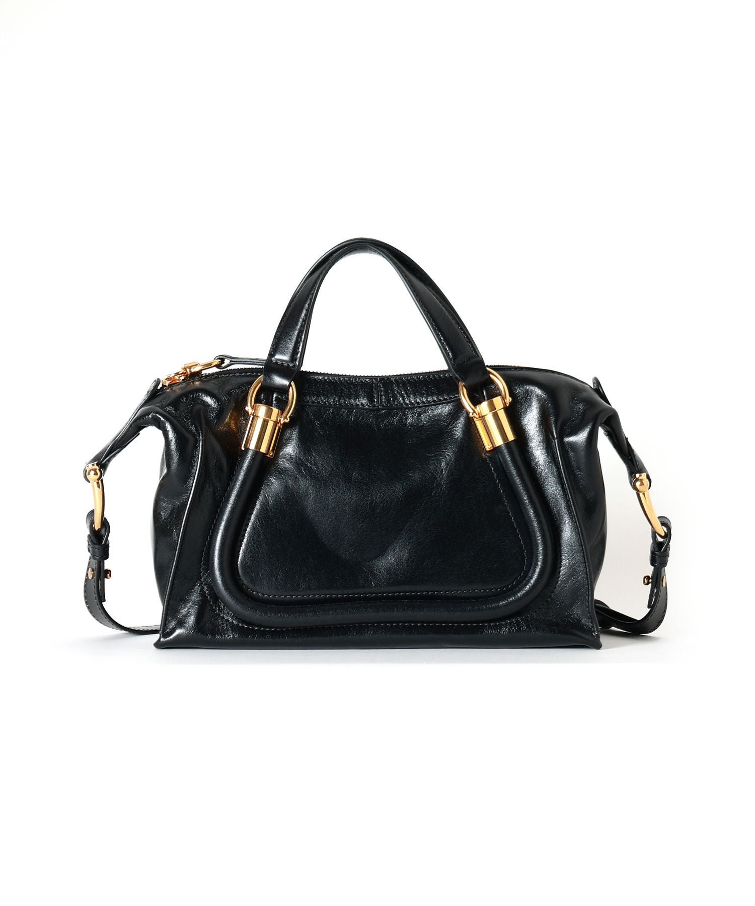 クロエ パラティM ブラック Chloe（クロエ） 【並行輸入品】 CHLOE 2WAYバッグ PARATY パラティ24