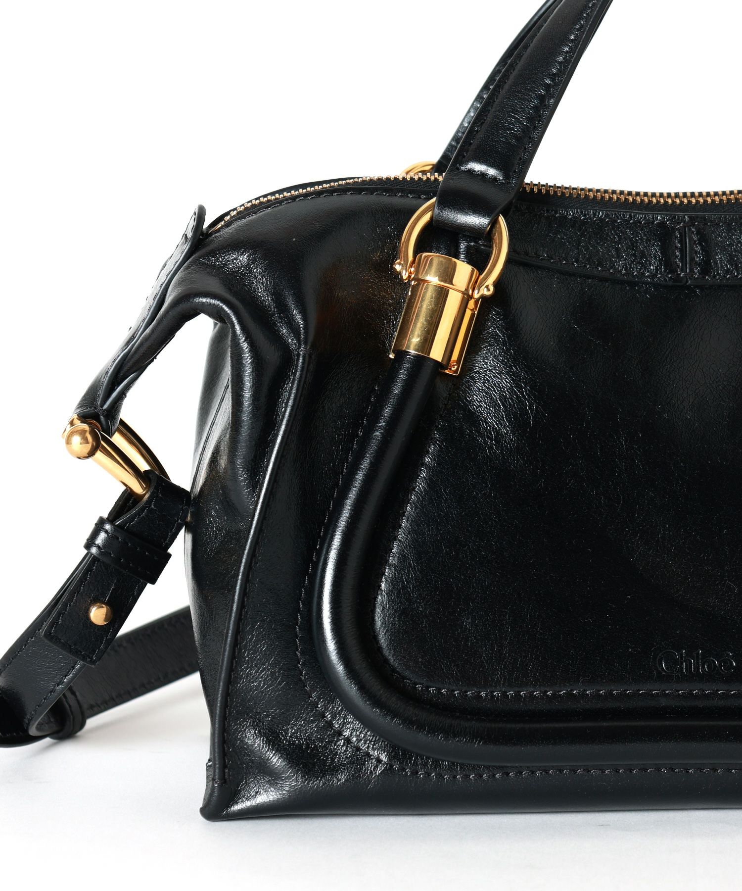 Chloe クロエ ハンドバッグ Paraty 24 スモールバック Chloe（クロエ） Paraty 24 スモールバッグ ブランドオフ レザー