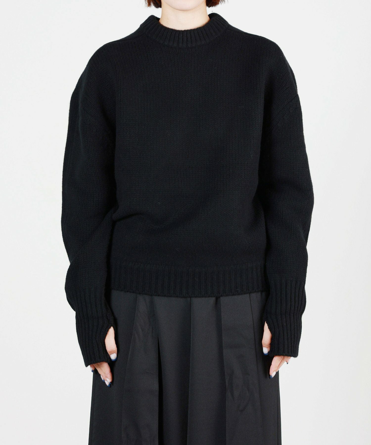 HYKE(ハイク)】 WOOL SWEATER｜PARIGOT ONLINE（パリゴオンライン）