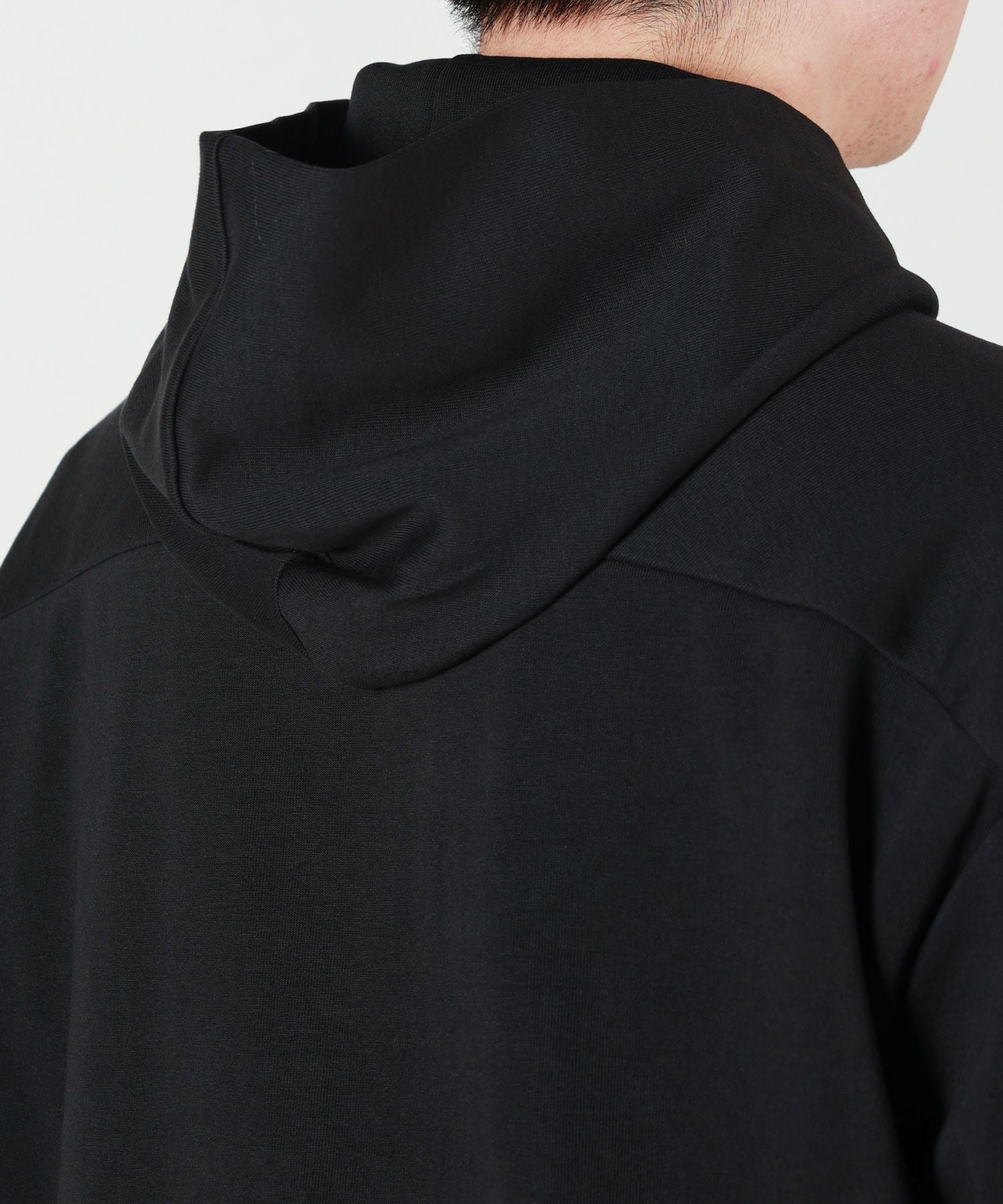 ATTACHMENT(アタッチメント)】 CO/PE DOUBLE KNIT ZIP UP HOODIE