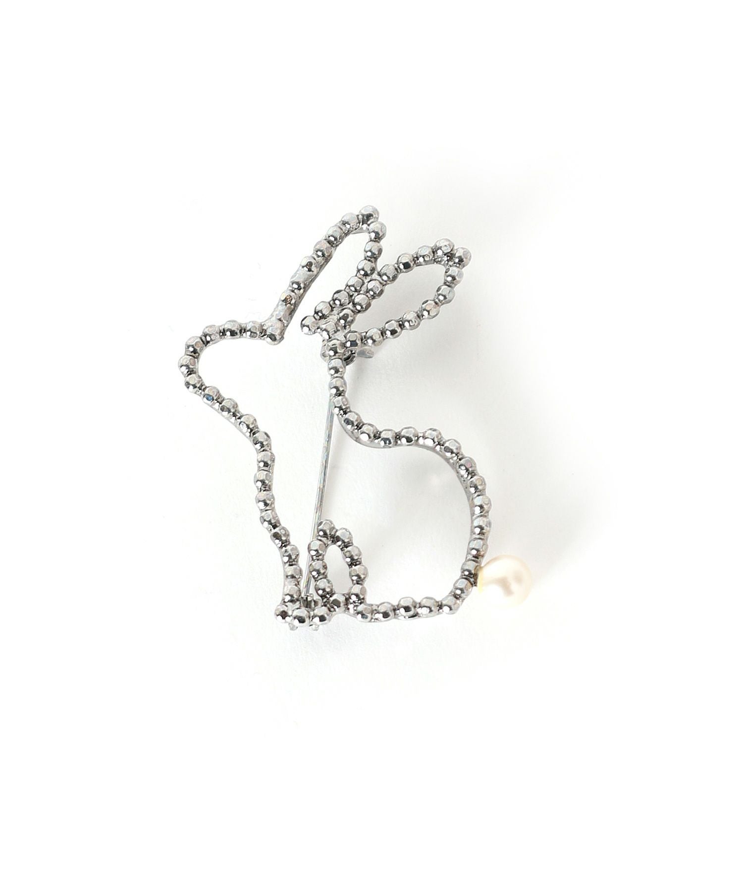 ADER. bijoux うさぎ ADER.bijoux(アデル ビジュー)】 CUTSTEEL rabbit brooch｜PARIGOT
