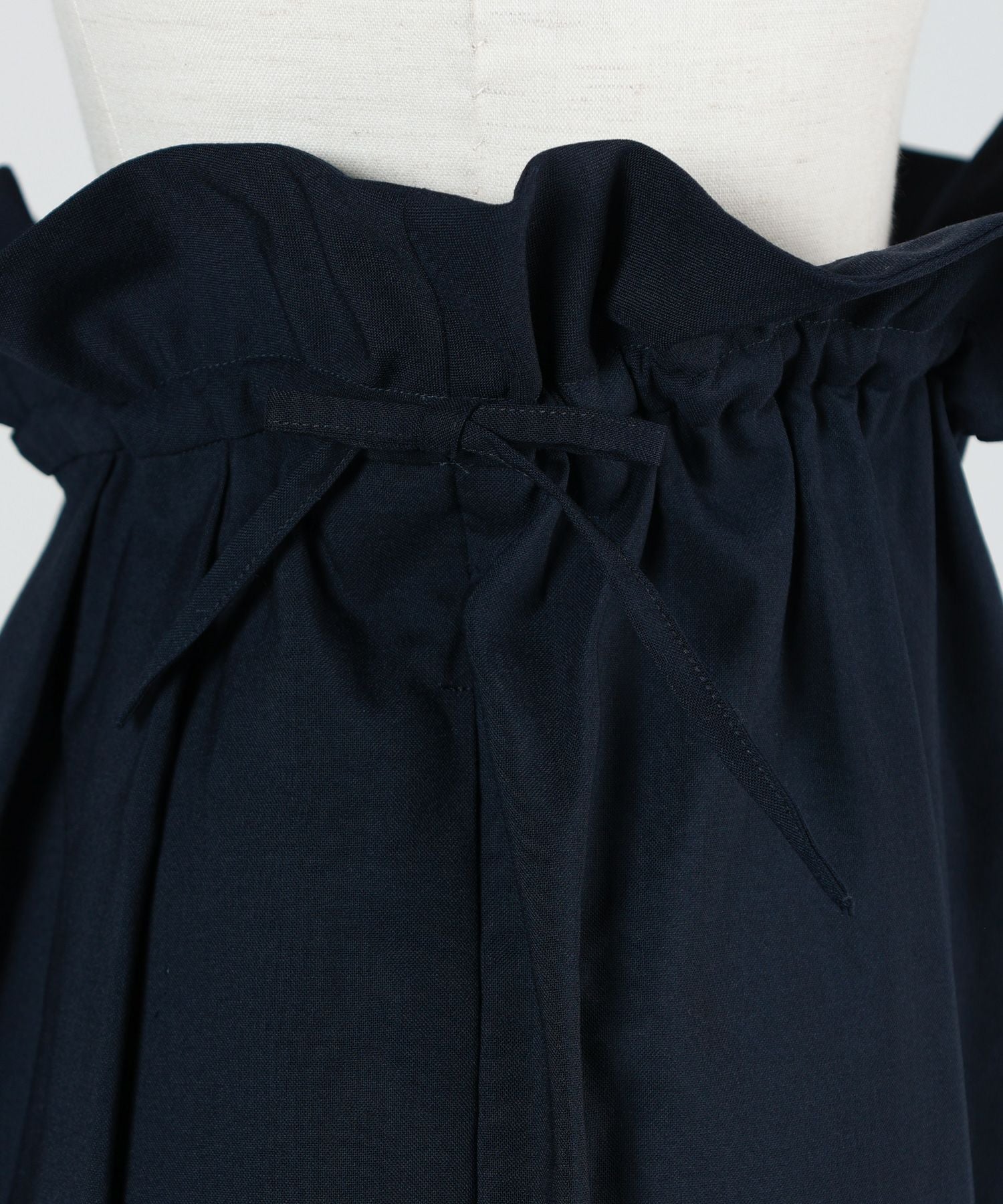 エンフォルド　ぽーにょ VONIQUE / ENFOLD/ DOUBLE‐WASTE WIDE‐ PANTS