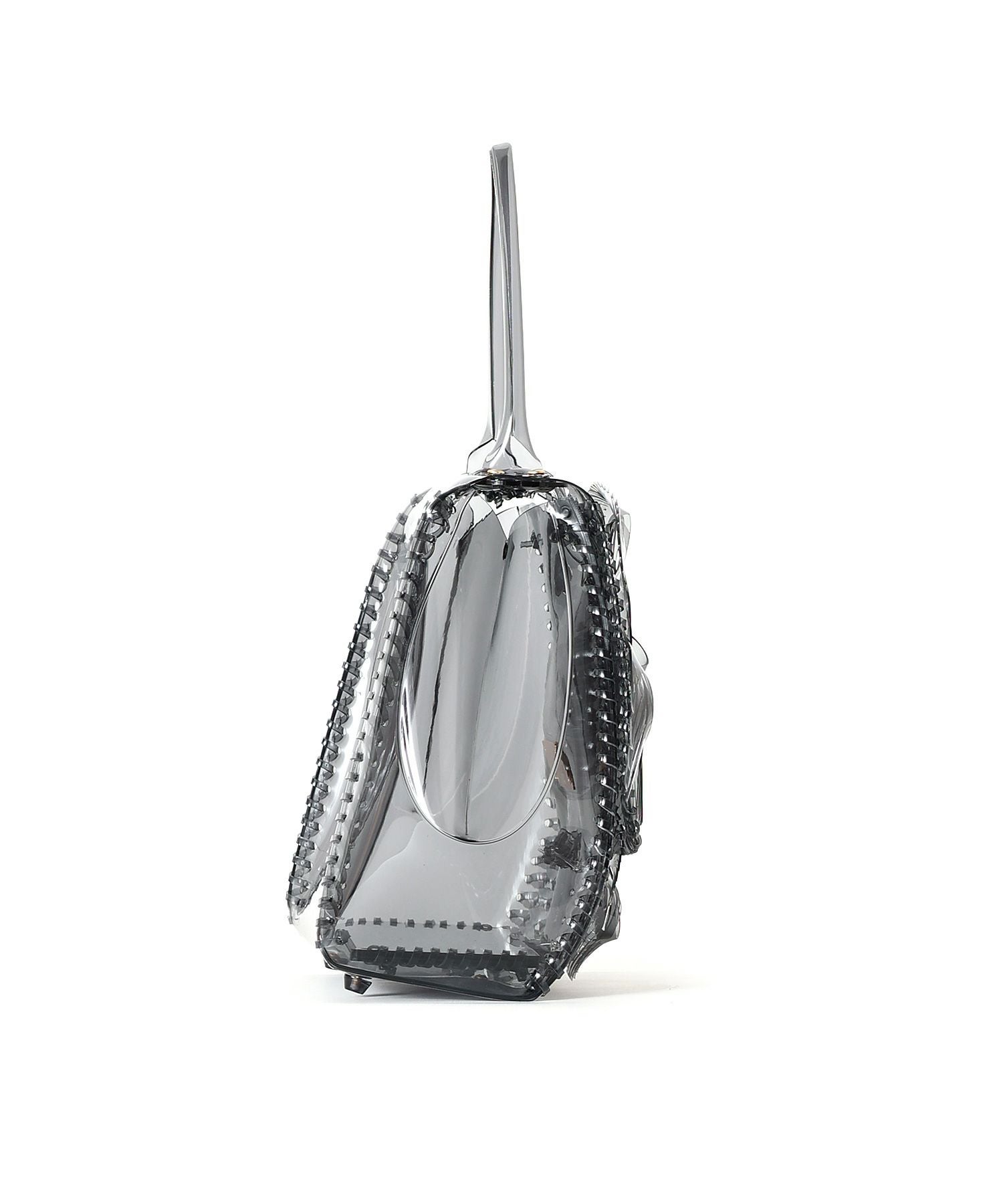 mame kurogochi クリアブラック パーティーバッグ Mame Kurogouchi / Transparent Sculptural Micro Chain Bag ( BLACK