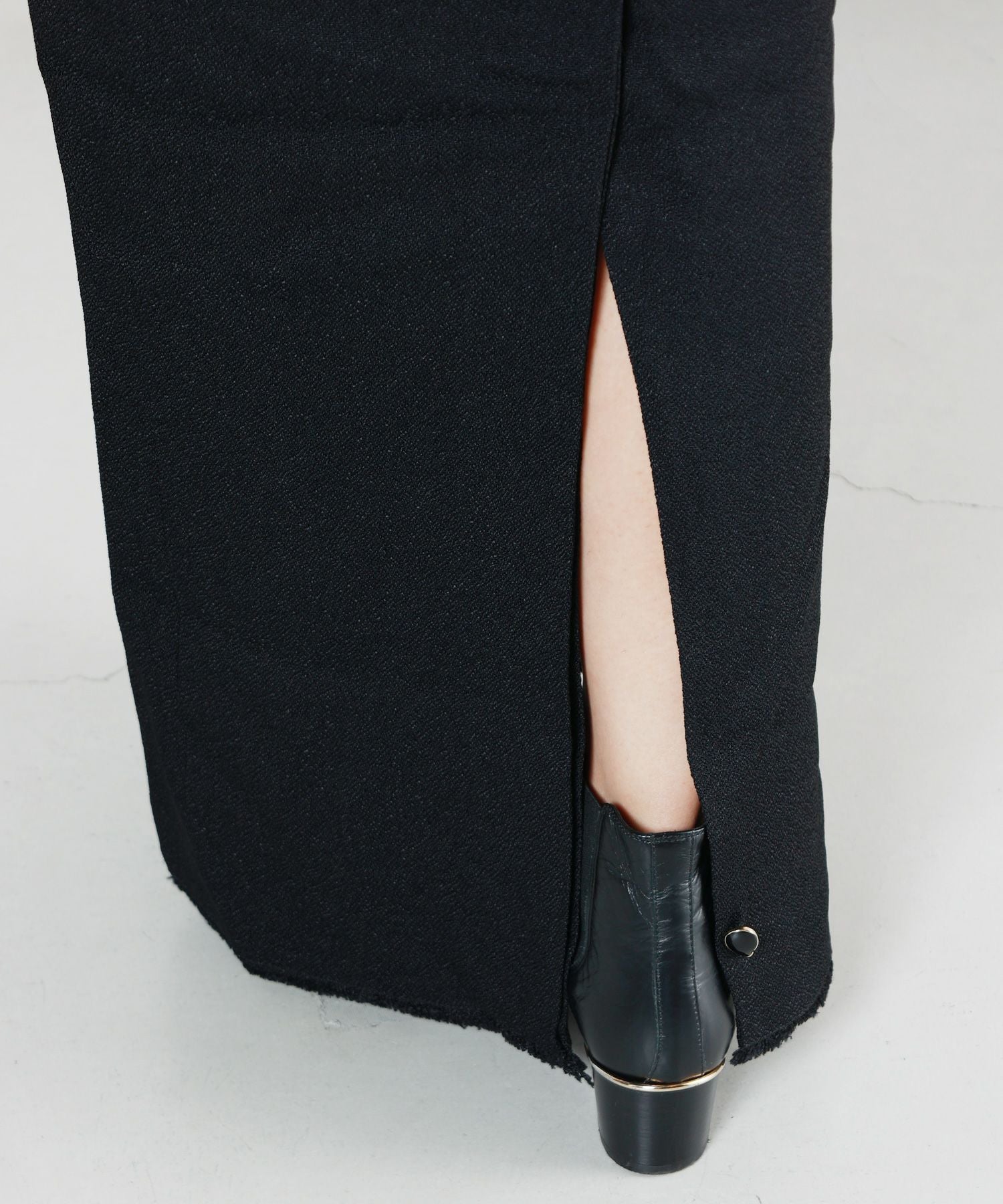 TOTEME(トーテム)】 Broad sable dress black｜PARIGOT ONLINE（パリゴ