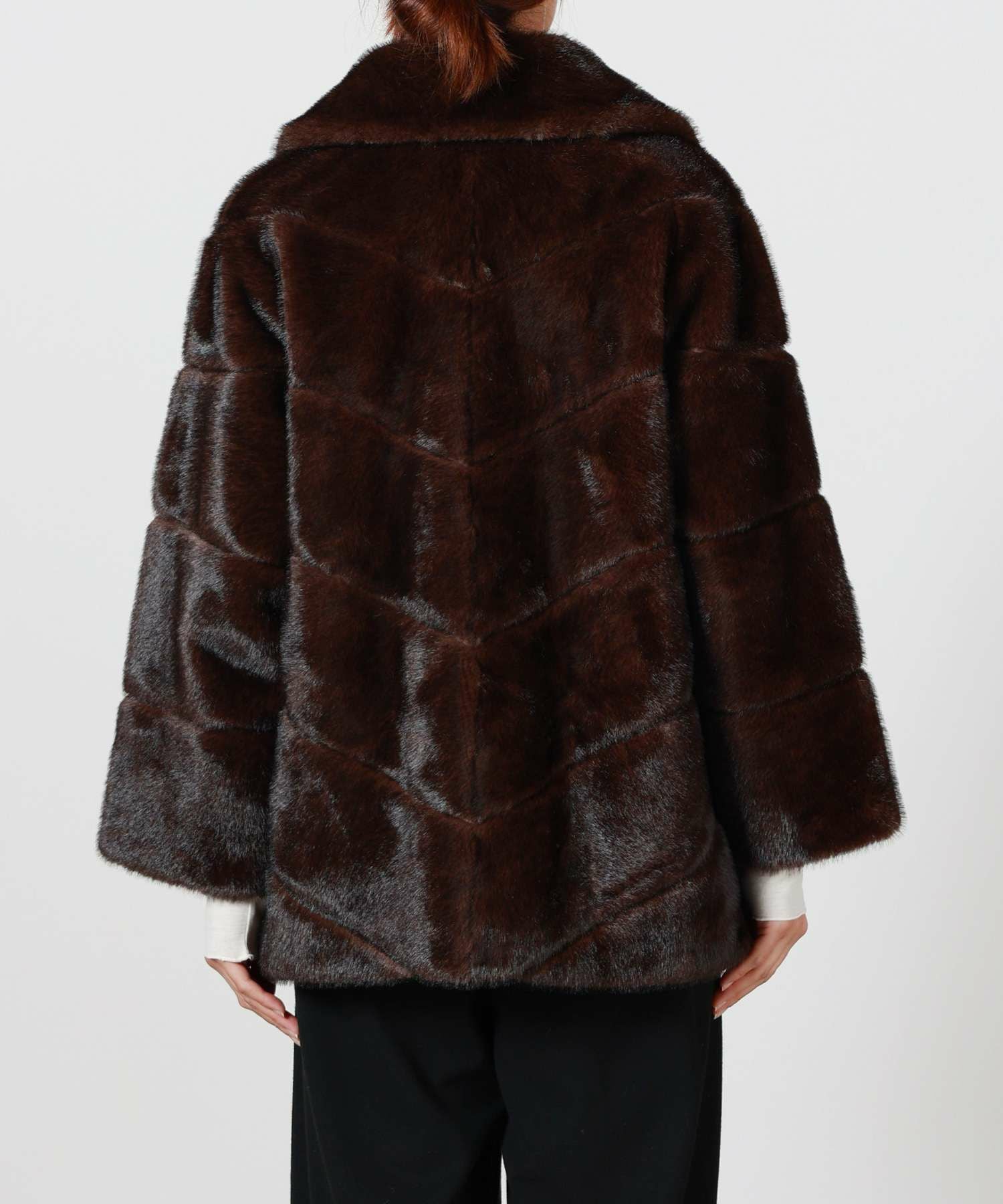 LOU ANDREA ロングフードファーコート Lou Andrea(ルーアンドレア)】 ファーコート｜PARIGOT ONLINE（パリゴ