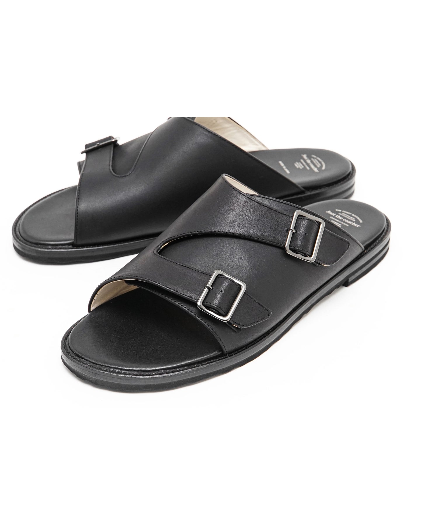 foot the coacher(フットザコーチャー)】 DOUBLE BELT SANDALS(VIBRAM