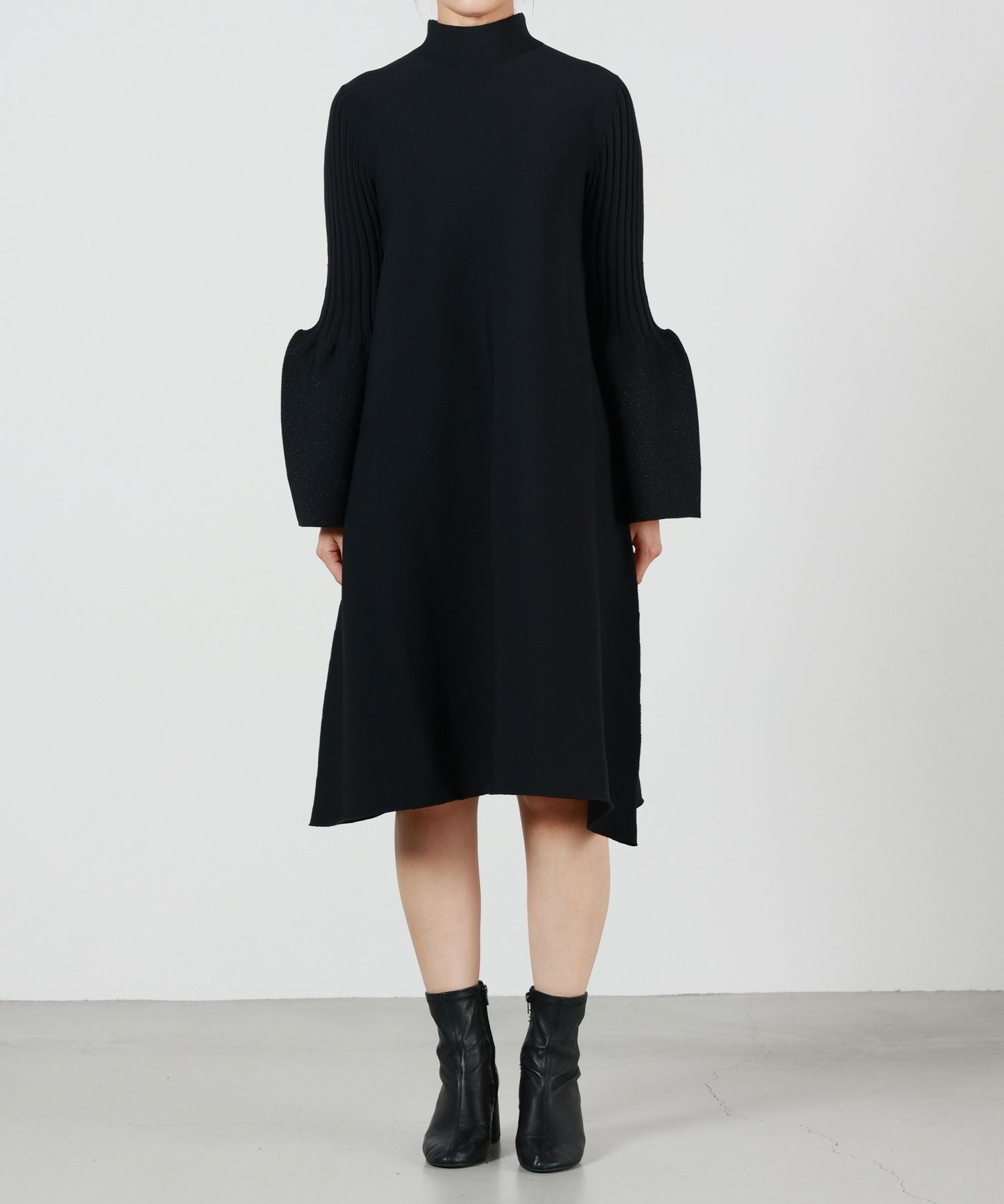 CFCL(シーエフシーエル)】 POTTERY GLITTER LONG BELL SLEEVE FLARE