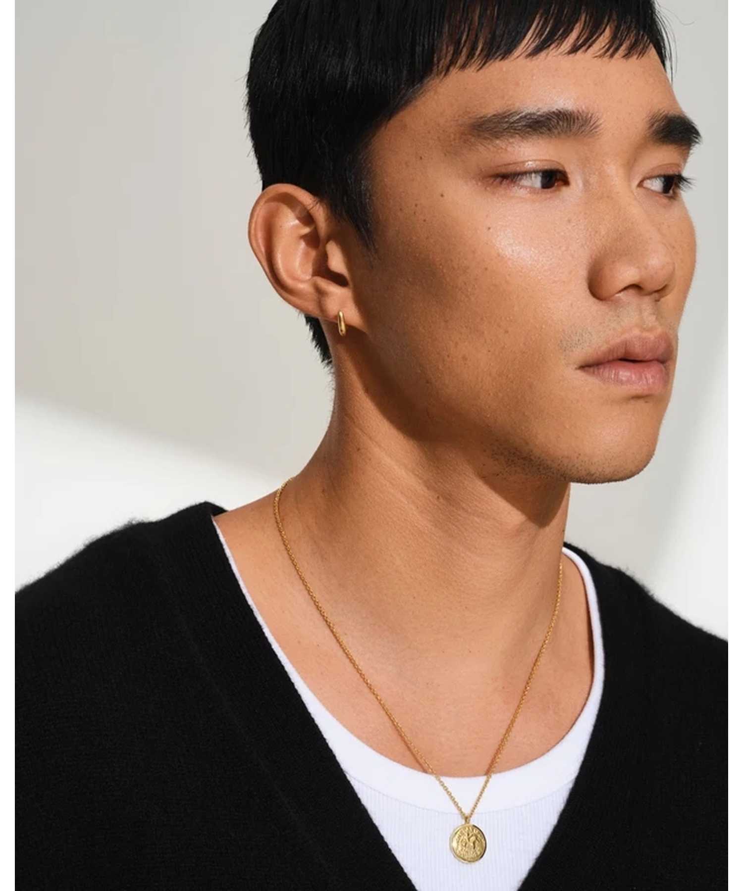 TOM WOOD(トムウッド)】 Coin Pendant Gold ネックレス(20.5)｜PARIGOT