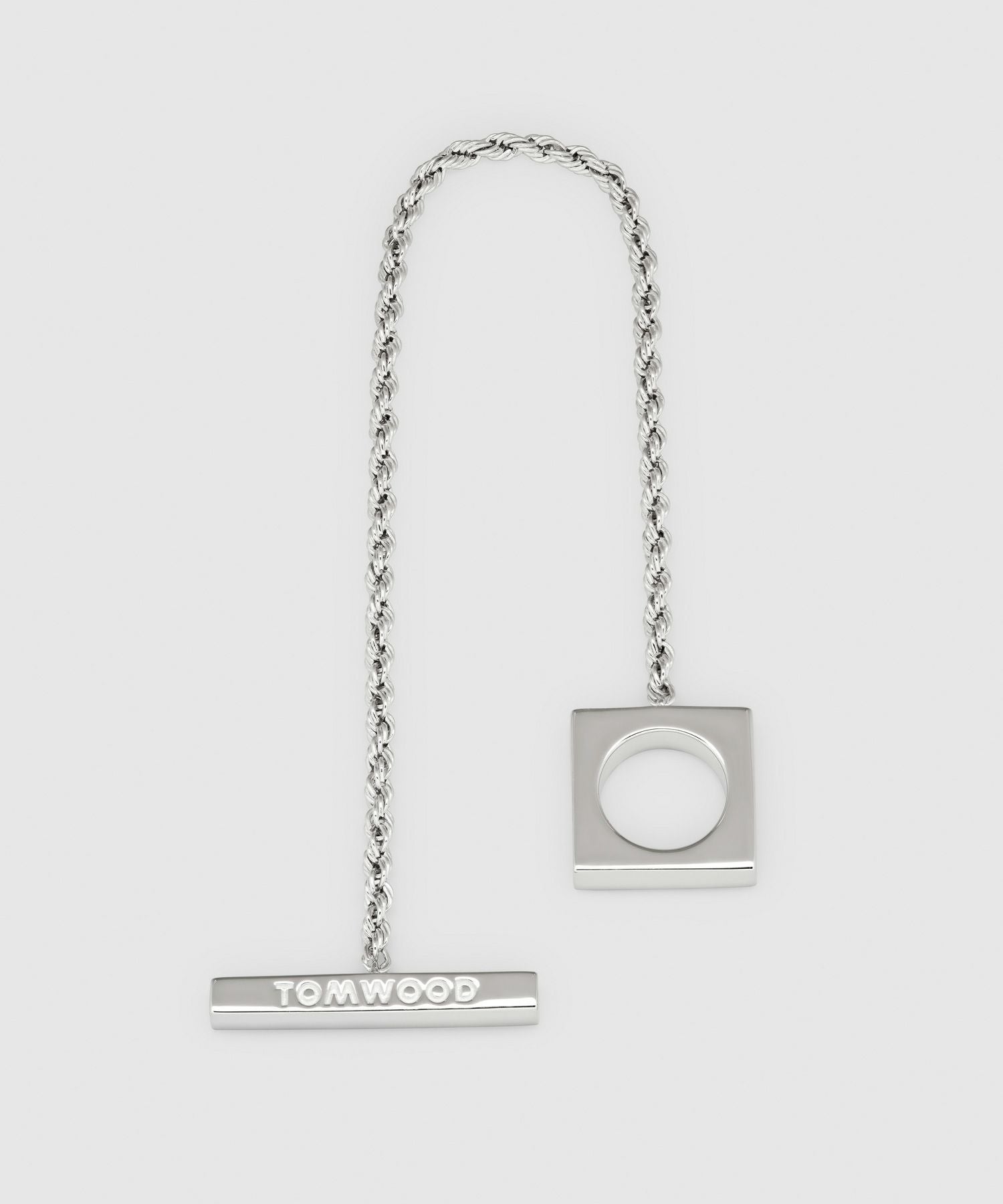 TOM WOOD(トムウッド)】 Square Rope ブレスレット(7.0～7.7)｜PARIGOT
