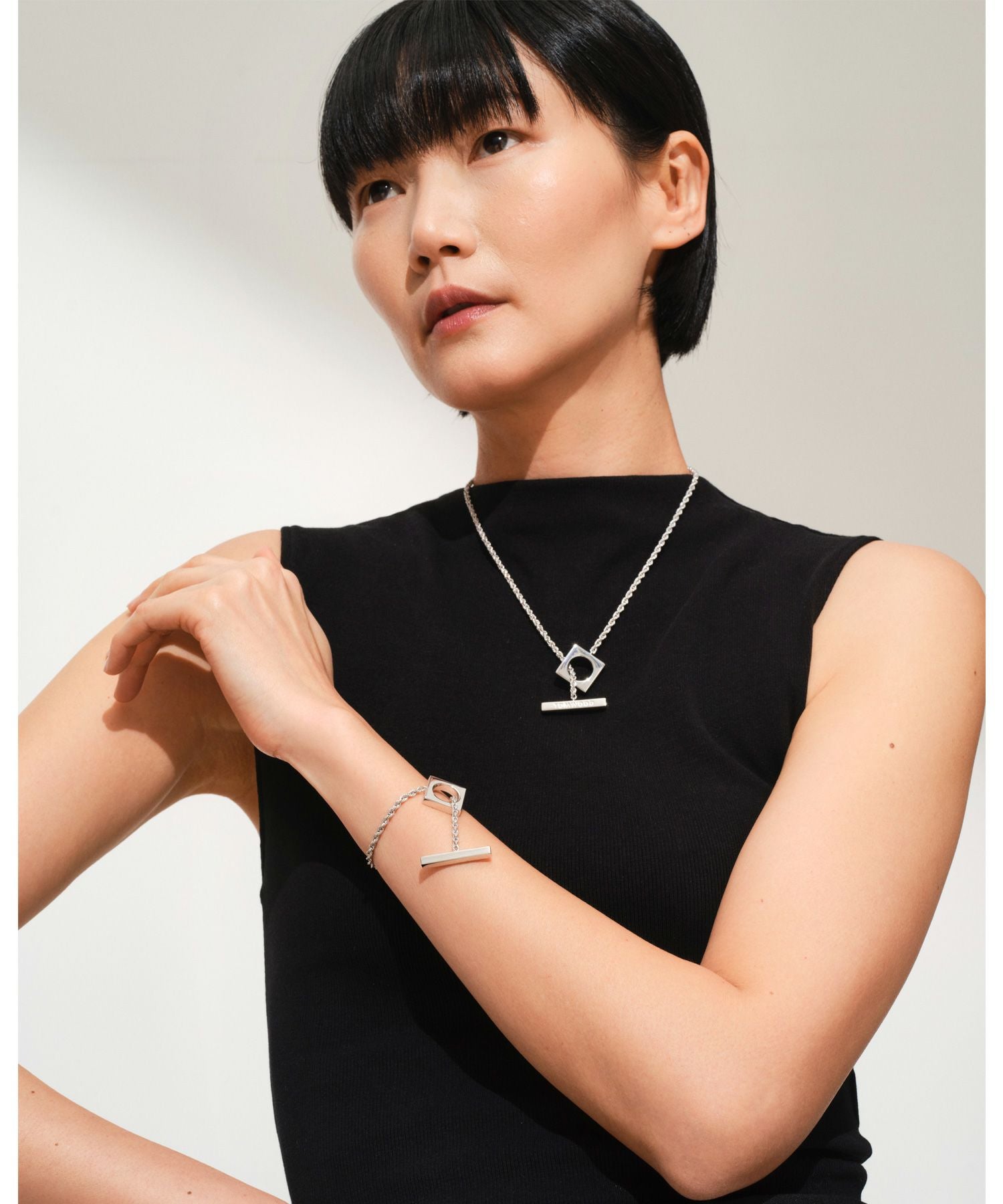 TOM WOOD(トムウッド)】 Square Rope ブレスレット(7.0～7.7)｜PARIGOT