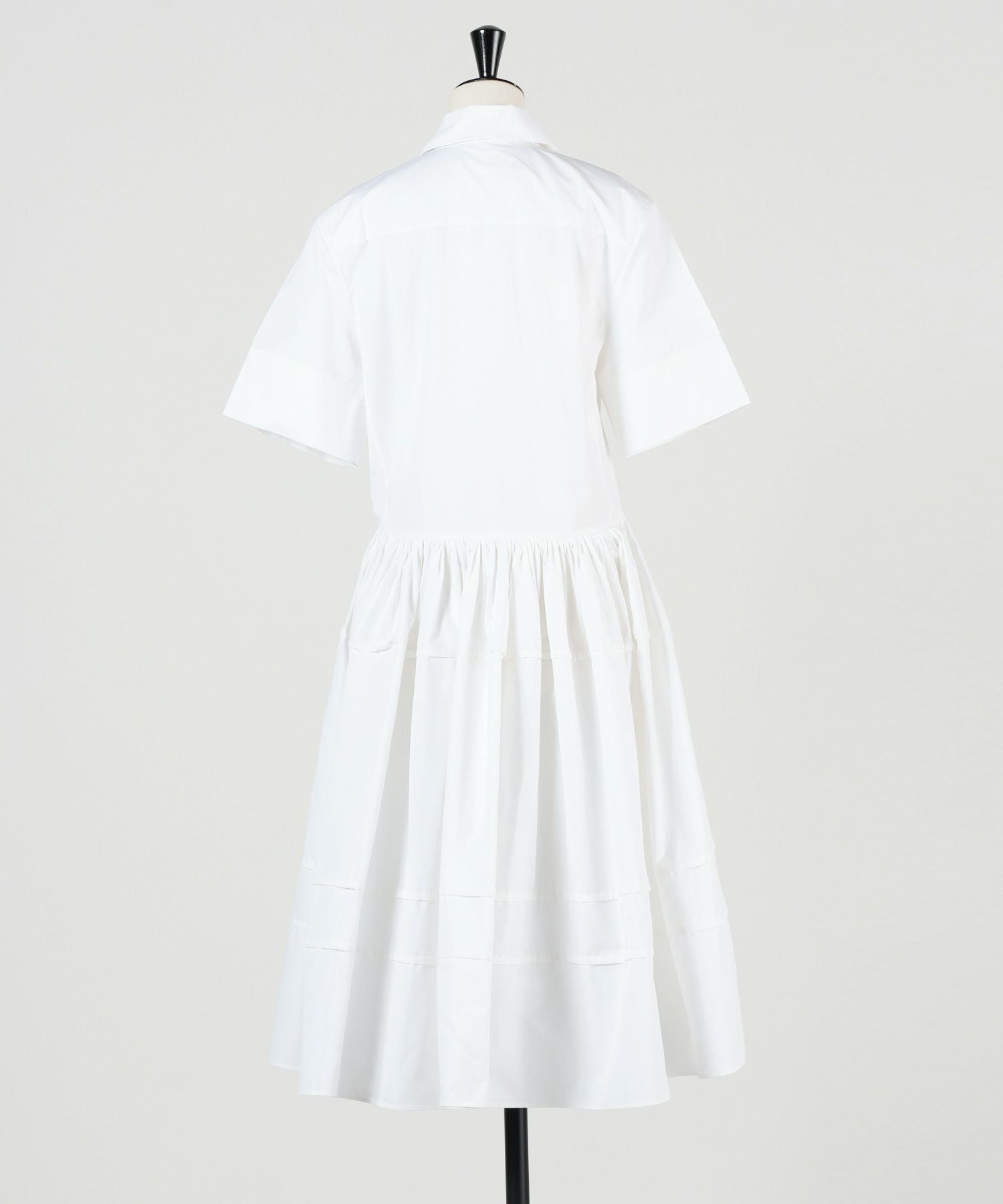 ジルサンダー　JIL　Sander　　ホワイト　ワンピース JIL SANDER(ジルサンダー)】 HEAVY ORGANIC COTTON POPLIN ドレス