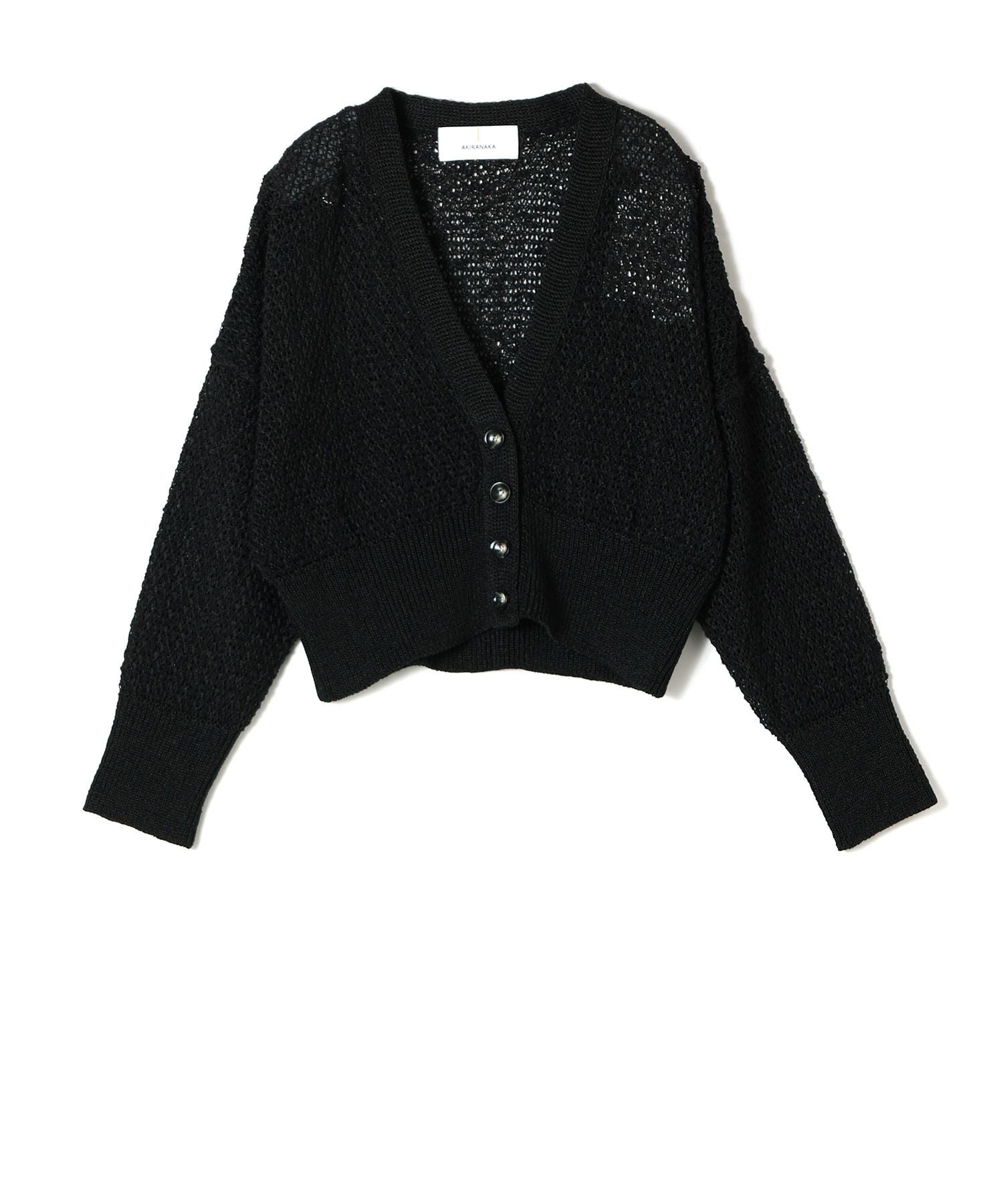 AKIRANAKA(アキラナカ)】 Candela cropped knit cardigan｜PARIGOT