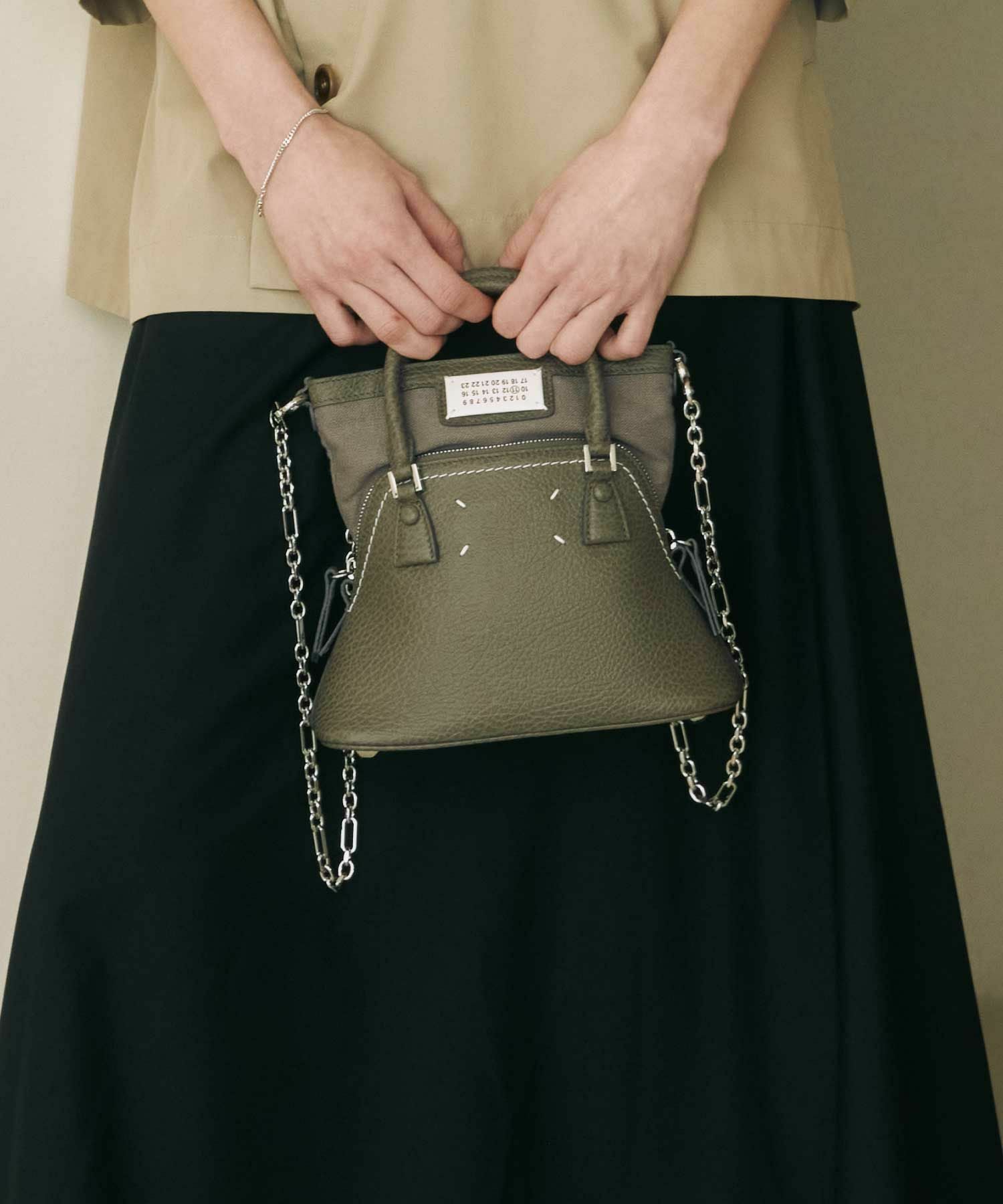 Maison Margiela(メゾンマルジェラ)】 5AC マイクロバッグ｜PARIGOT