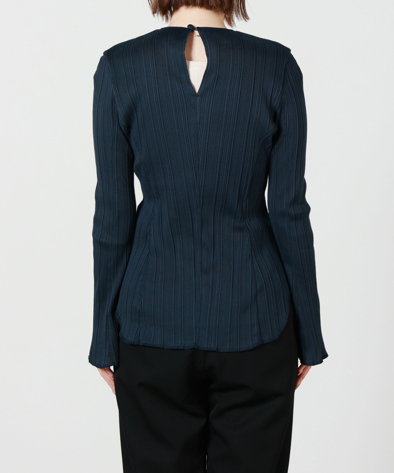 Mame Kurogouchi(マメ クロゴウチ)】 Random Ribbed Organic Cotton