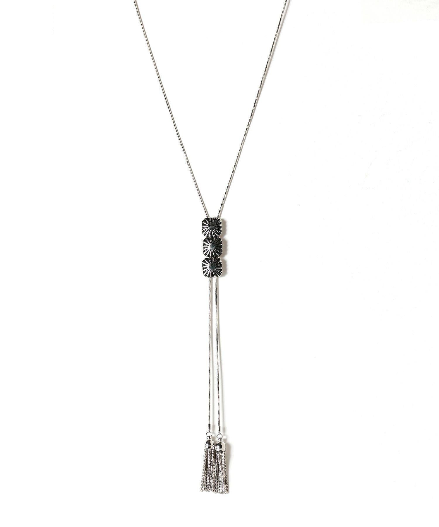 TOGA TOO(トーガ トゥー)】 METAL FRINGE LOOP TIE｜PARIGOT ONLINE