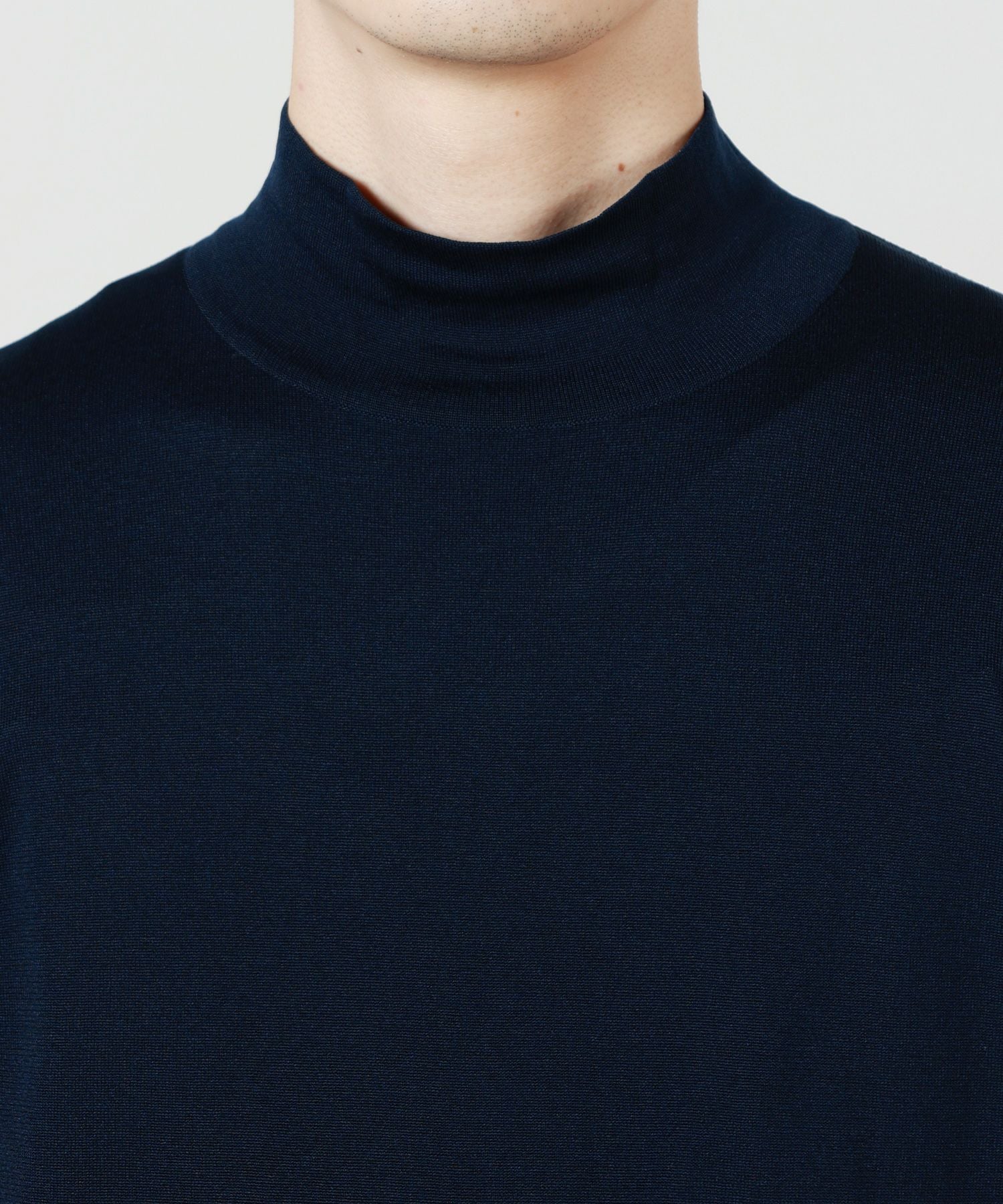 CFCL(シーエフシーエル)】 HIGH GAUGE MOCKNECK LONG SLEEVE TOP