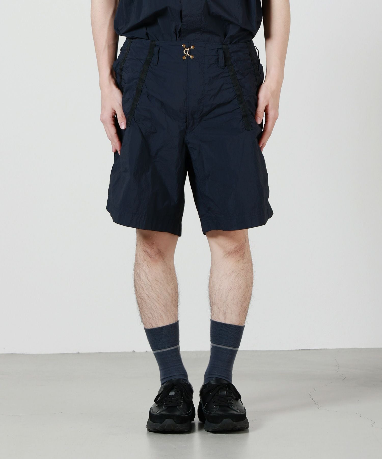 kolor メンズ ショートパンツ ネイビー kolor(カラー)】 Pants｜PARIGOT ONLINE（パリゴオンライン）
