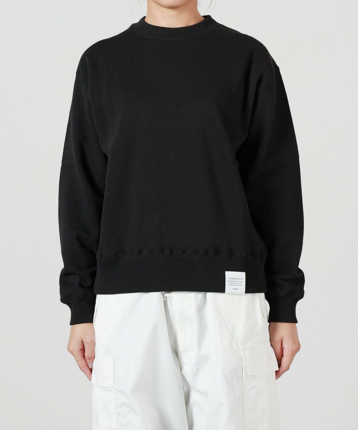 HYKE(ハイク)】 SWEAT SHIRT｜PARIGOT ONLINE（パリゴオンライン）